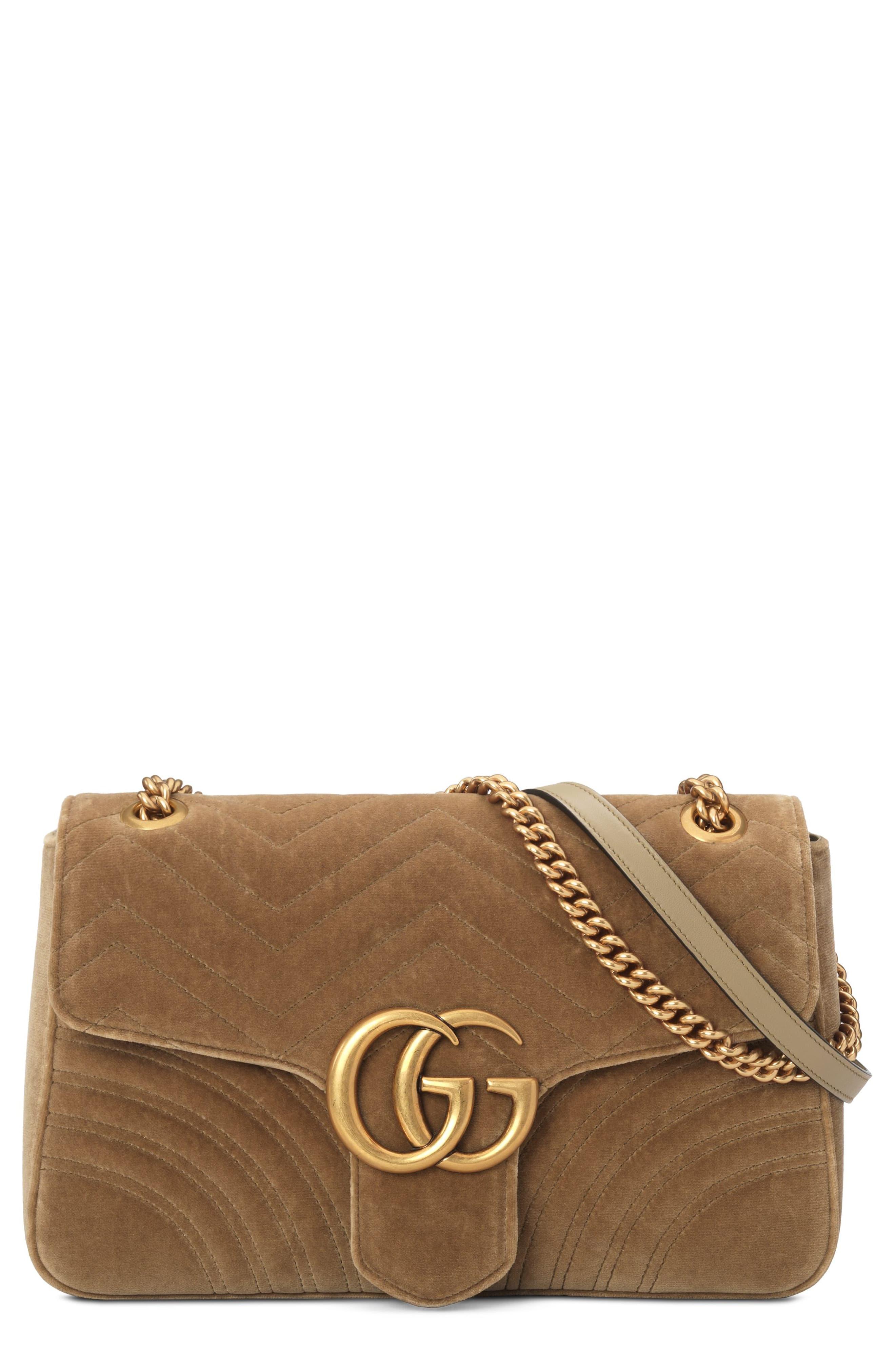 medium gg marmont 2.0 matelassé leather shoulder bag