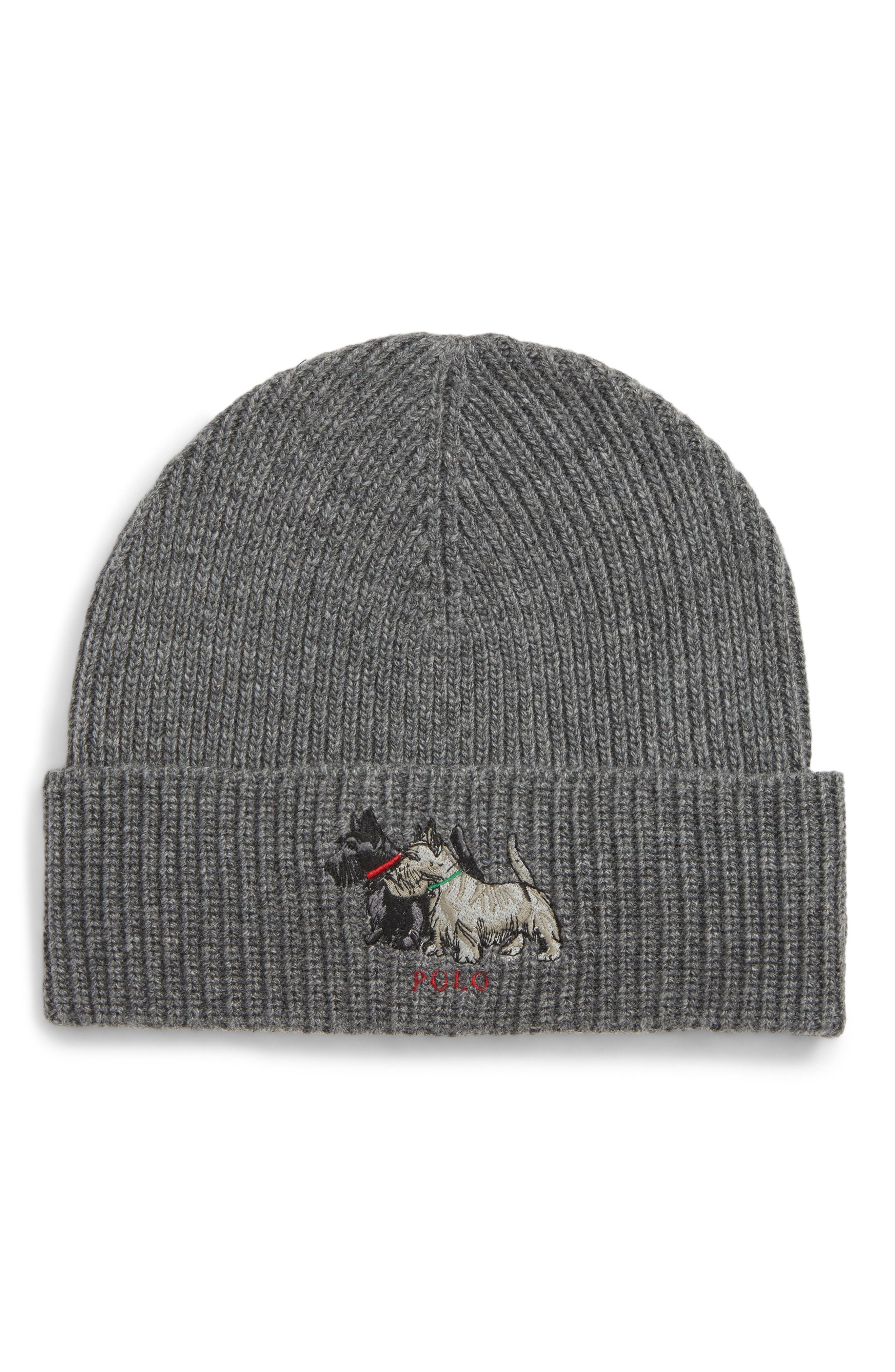 polo dog beanie