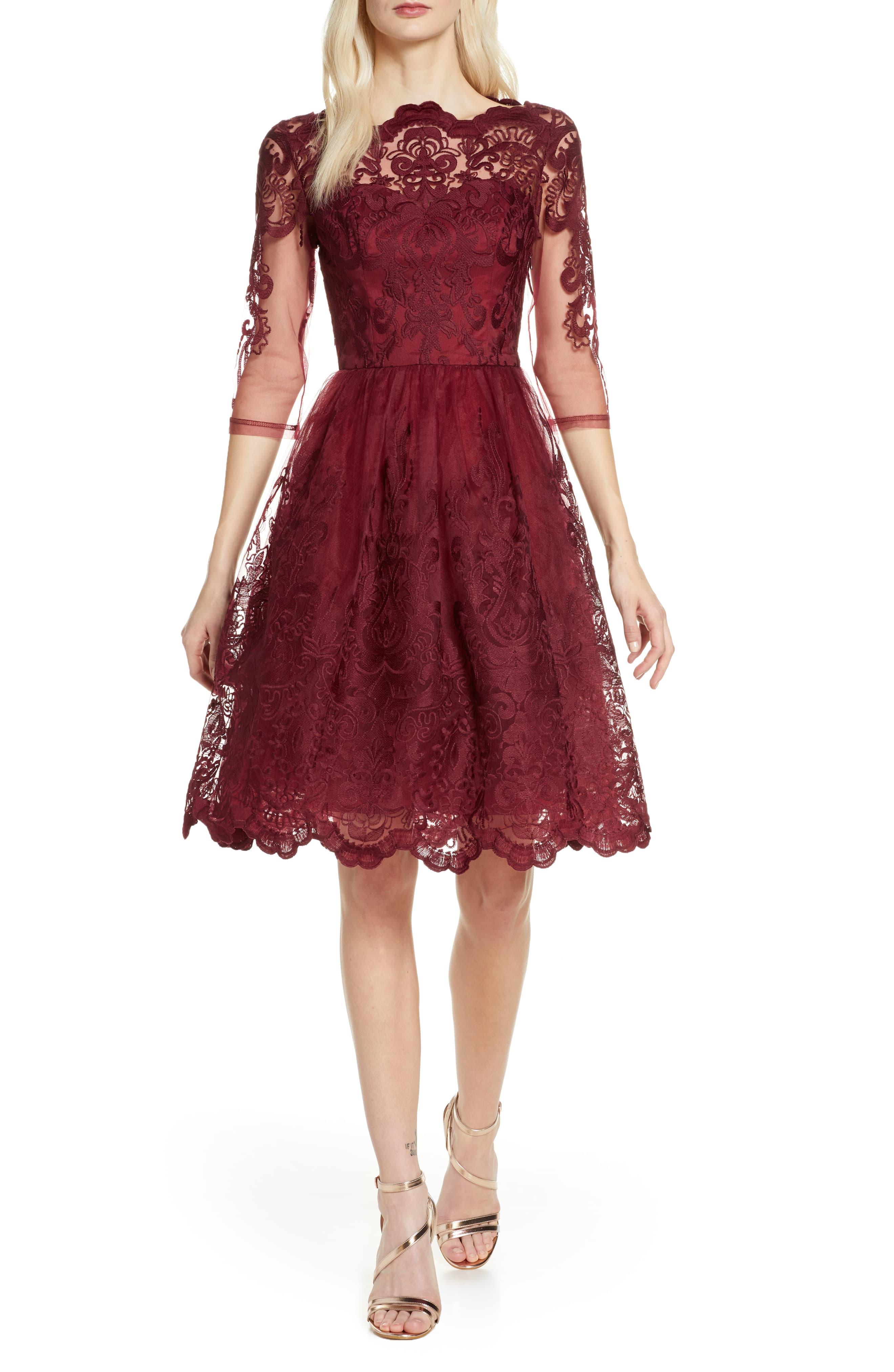 Chi Chi London Burgundy Best Sale, UP TO 69% OFF | www 