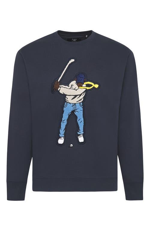 EASTSIDE GOLF Swingman Core Fleece Sweatshirt in Blue for Men | Lyst