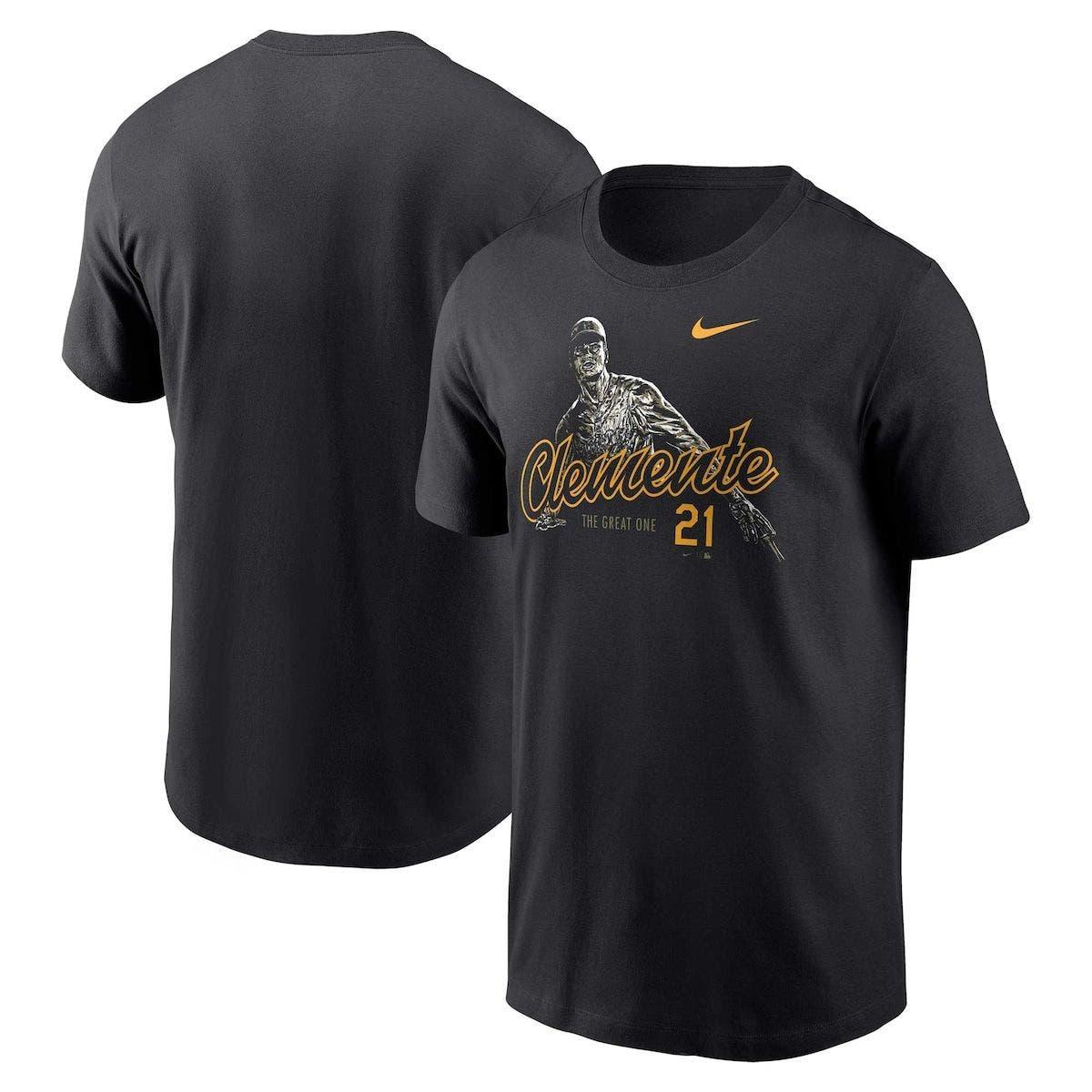 Men's Pittsburgh Pirates Roberto Clemente Nike Gold 2023 City Connect  Authentic Player Jersey