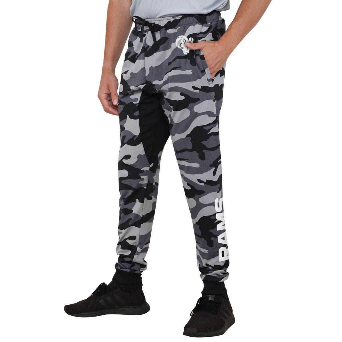 FOCO Los Angeles Rams Camo jogger Pants At Nordstrom in Black for Men