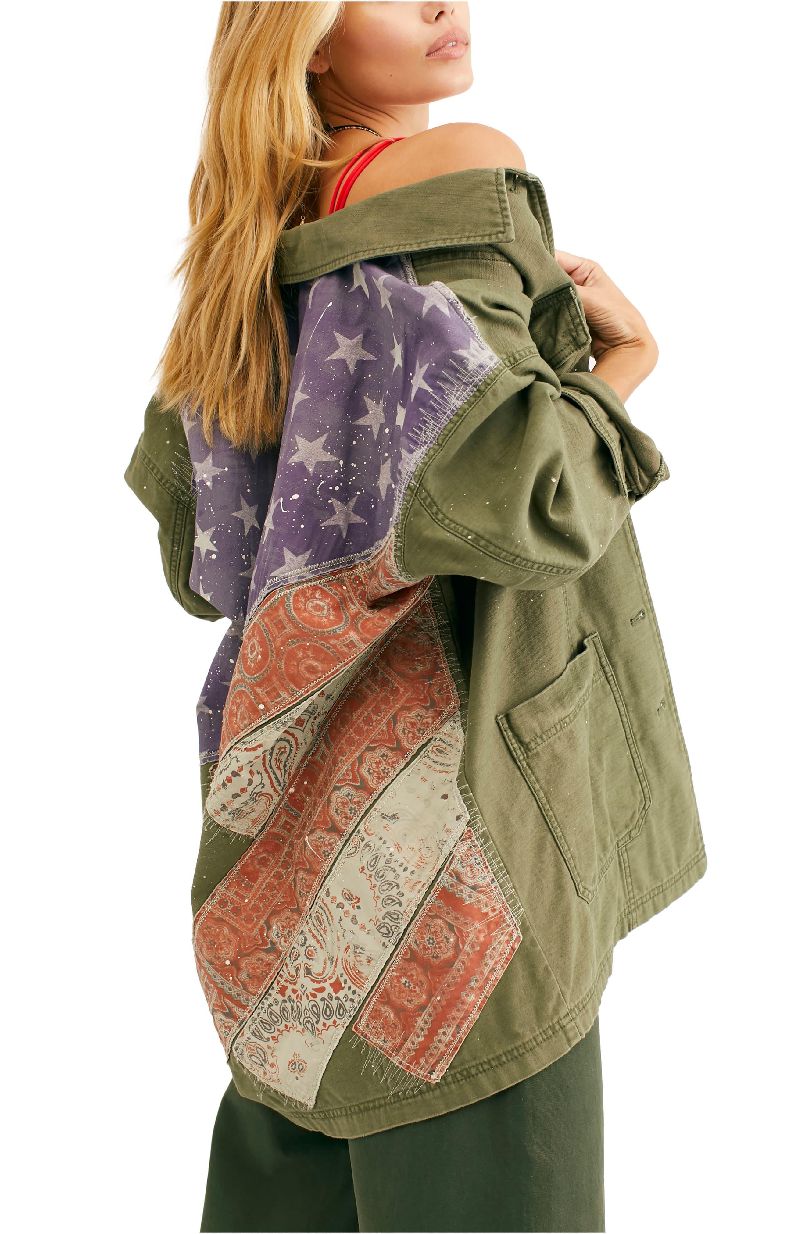 Free People Spruce Military Jacket in 