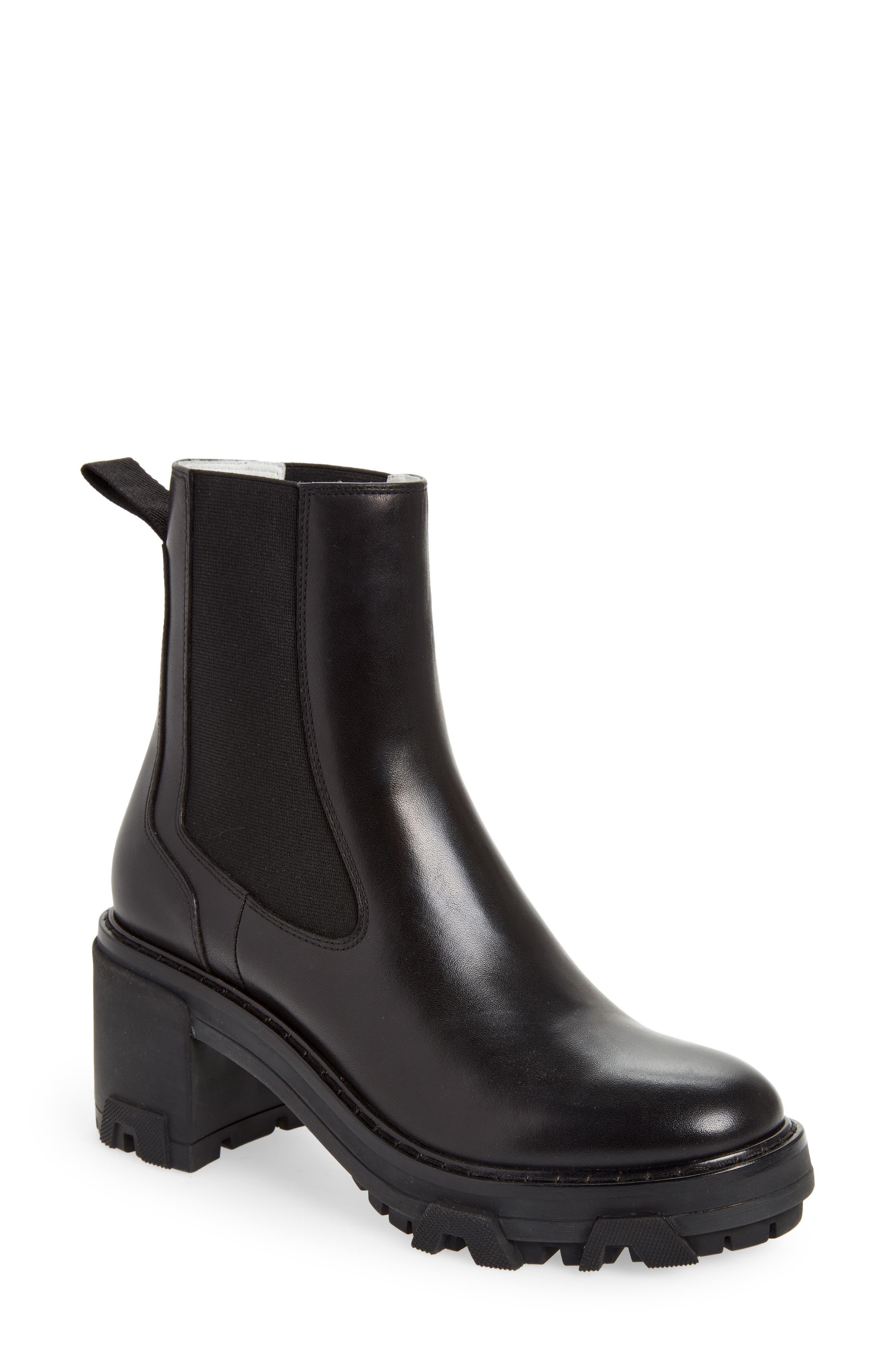 Rag & Bone Shiloh Platform Chelsea Boot in Black Lyst