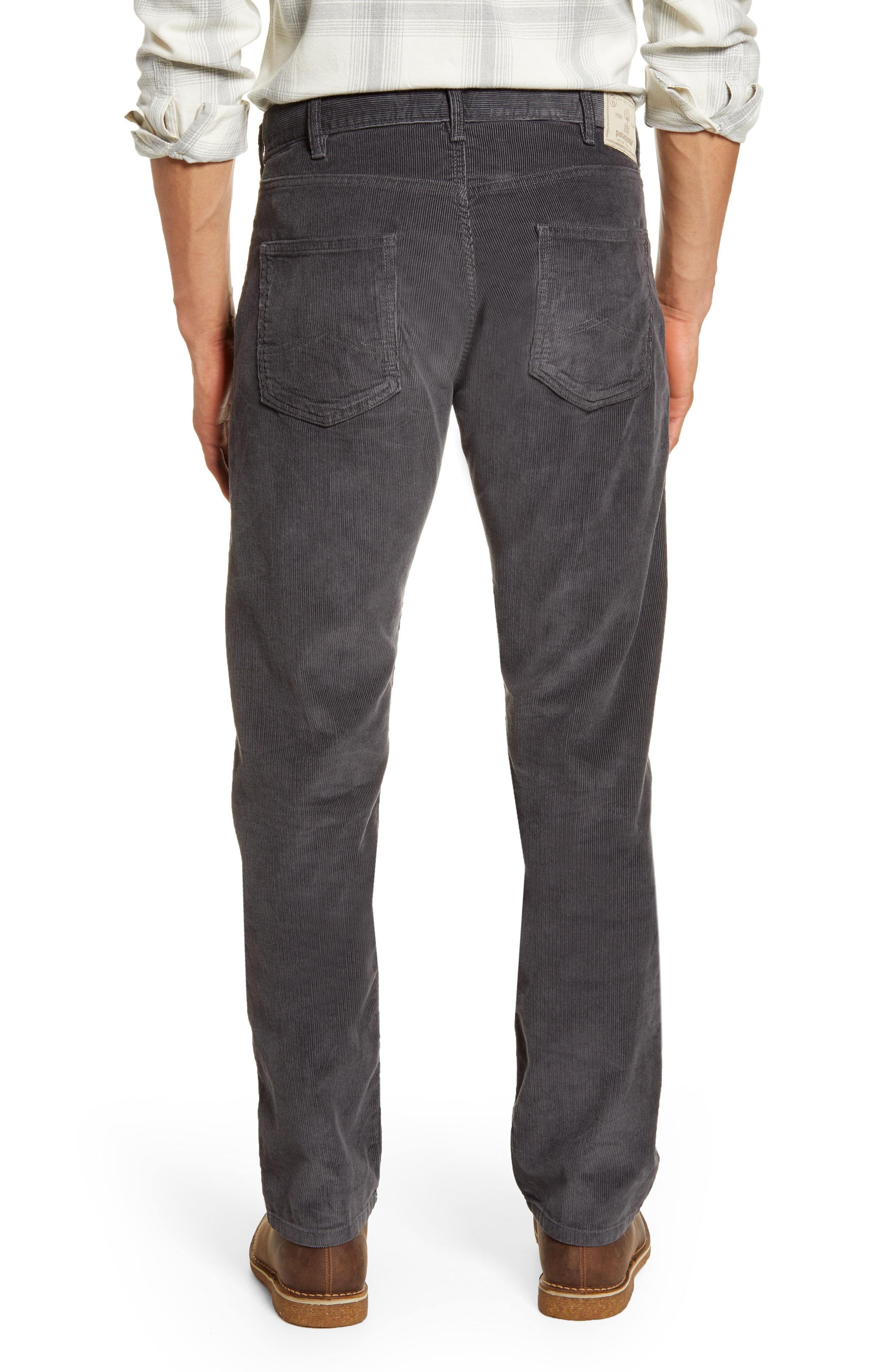 Patagonia Straight Fit Corduroy Pants in Grey (Gray) for Men - Lyst