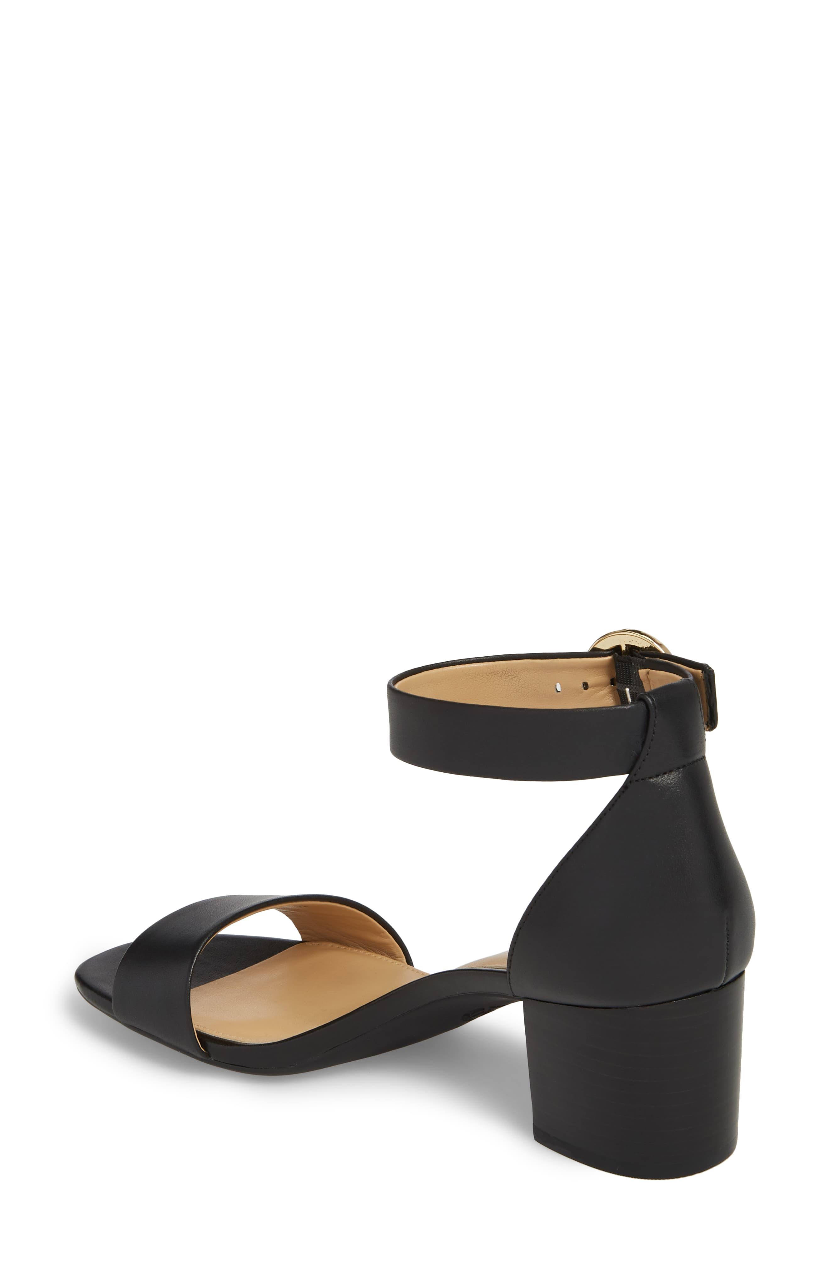 michael kors lena block heel sandal