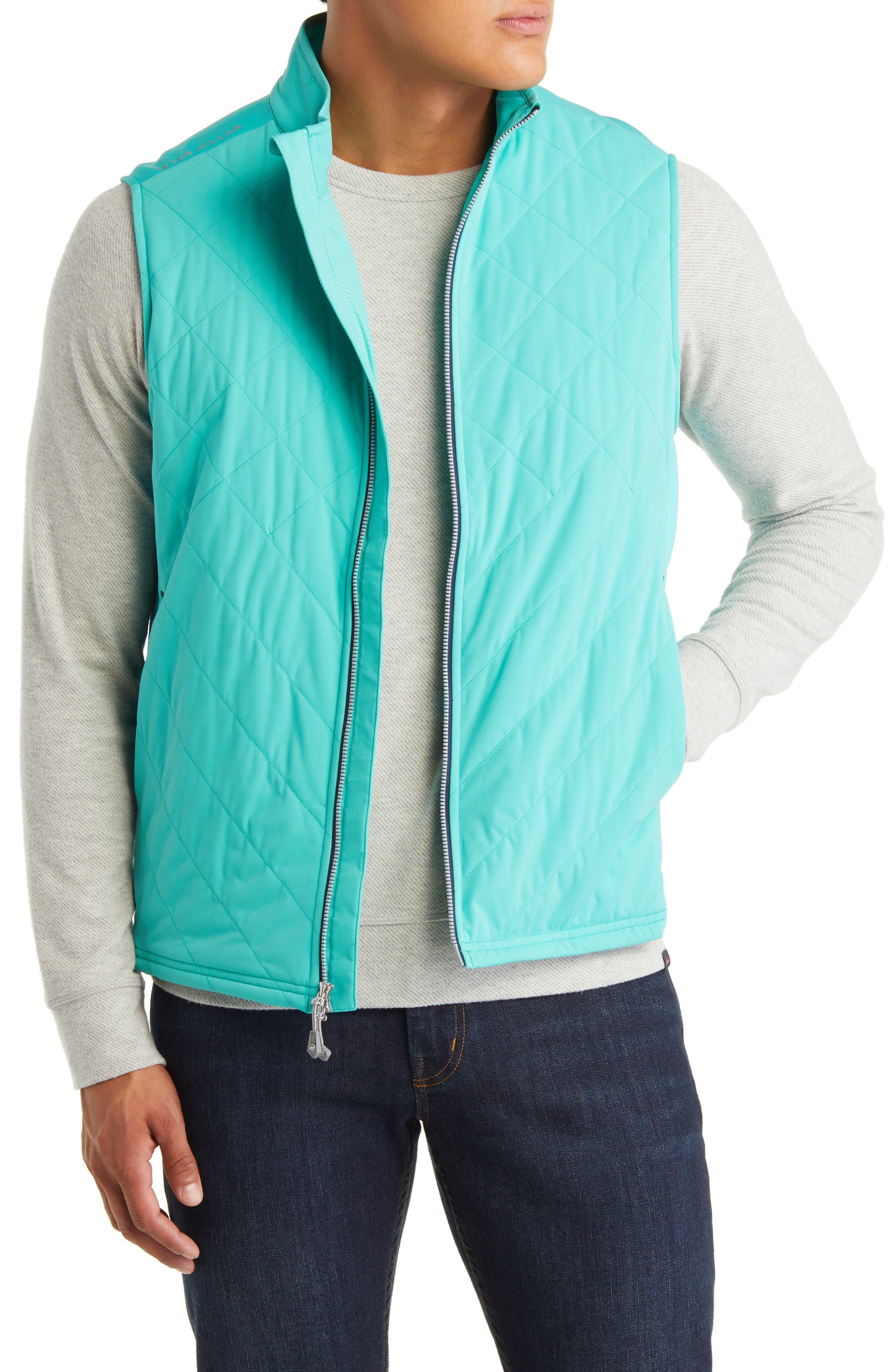 Peter Millar Fuse Elite Hybrid Vest in Blue for Men | Lyst