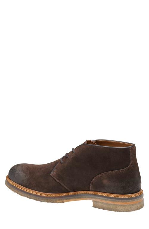 Johnston & Murphy Calder Oiled Suede Chukka Boot in Brown  display picture 1