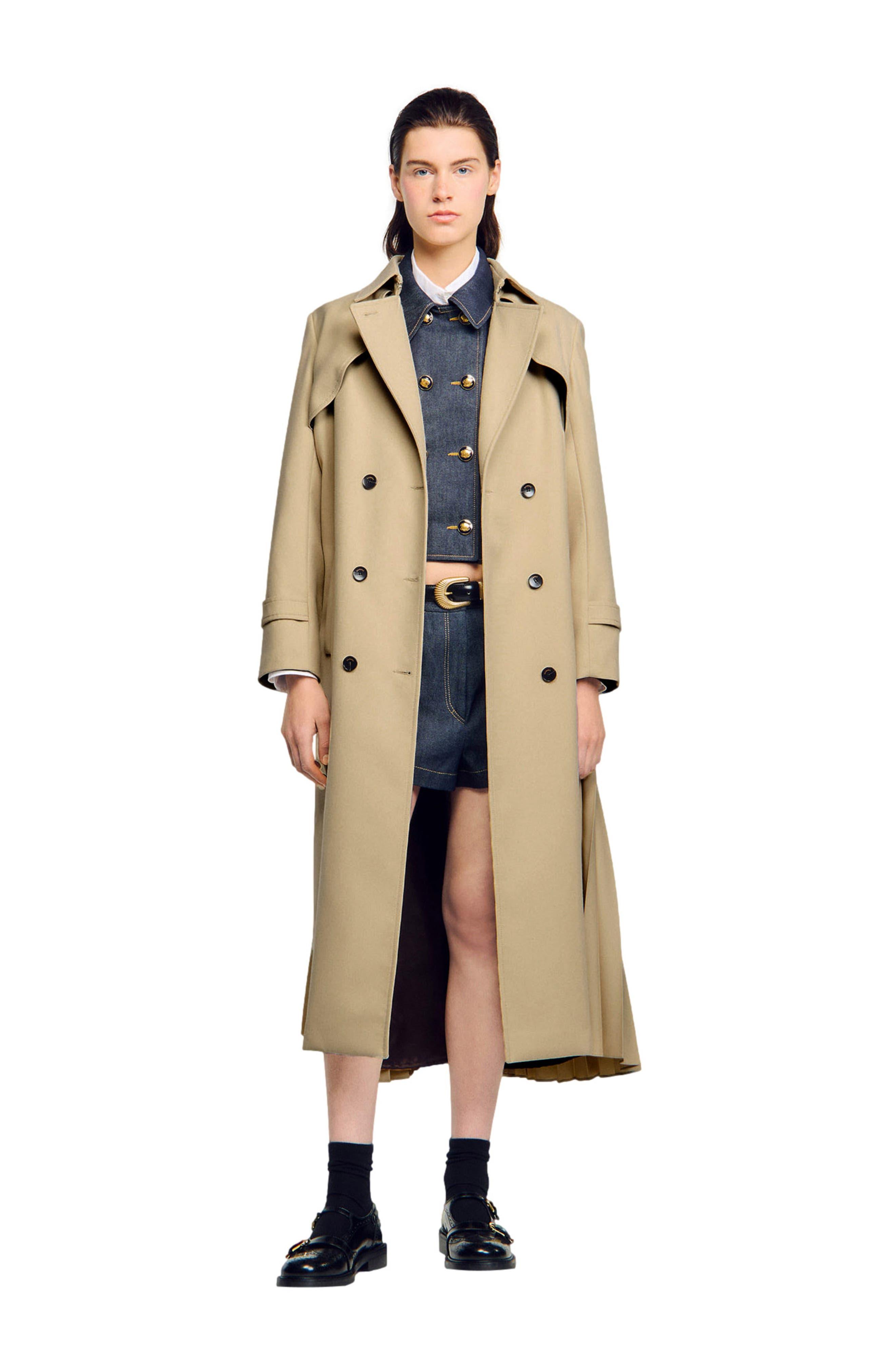 Sandro Trench coats for Women | Online Sale up to 69% off | Lyst