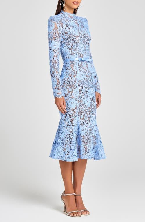 knee length dresses for ladies Off-Shoulder Long Formal Dress with Beaded Sleeves Navy / 18 main image 1