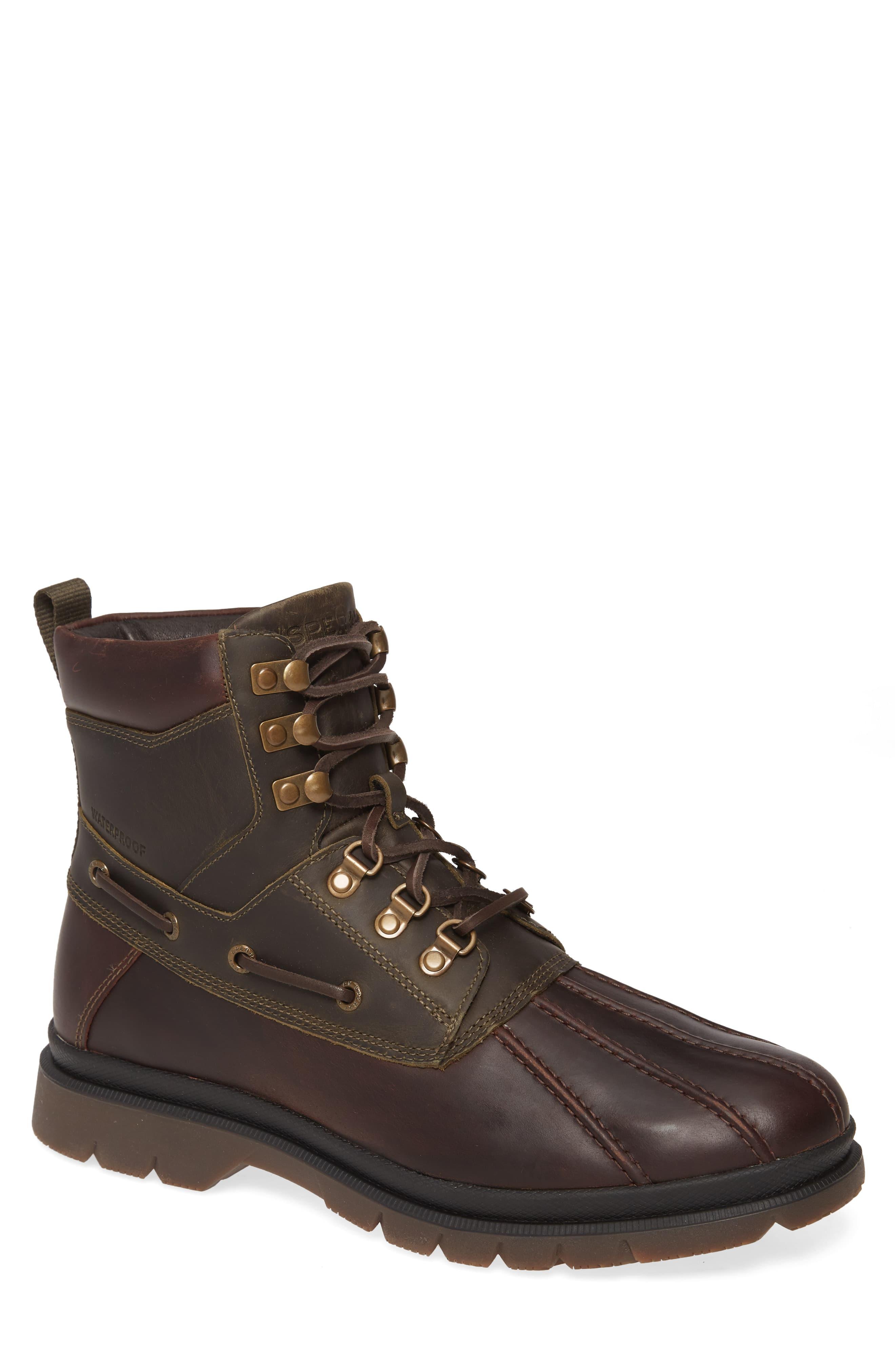 sperry watertown waterproof moc toe boot