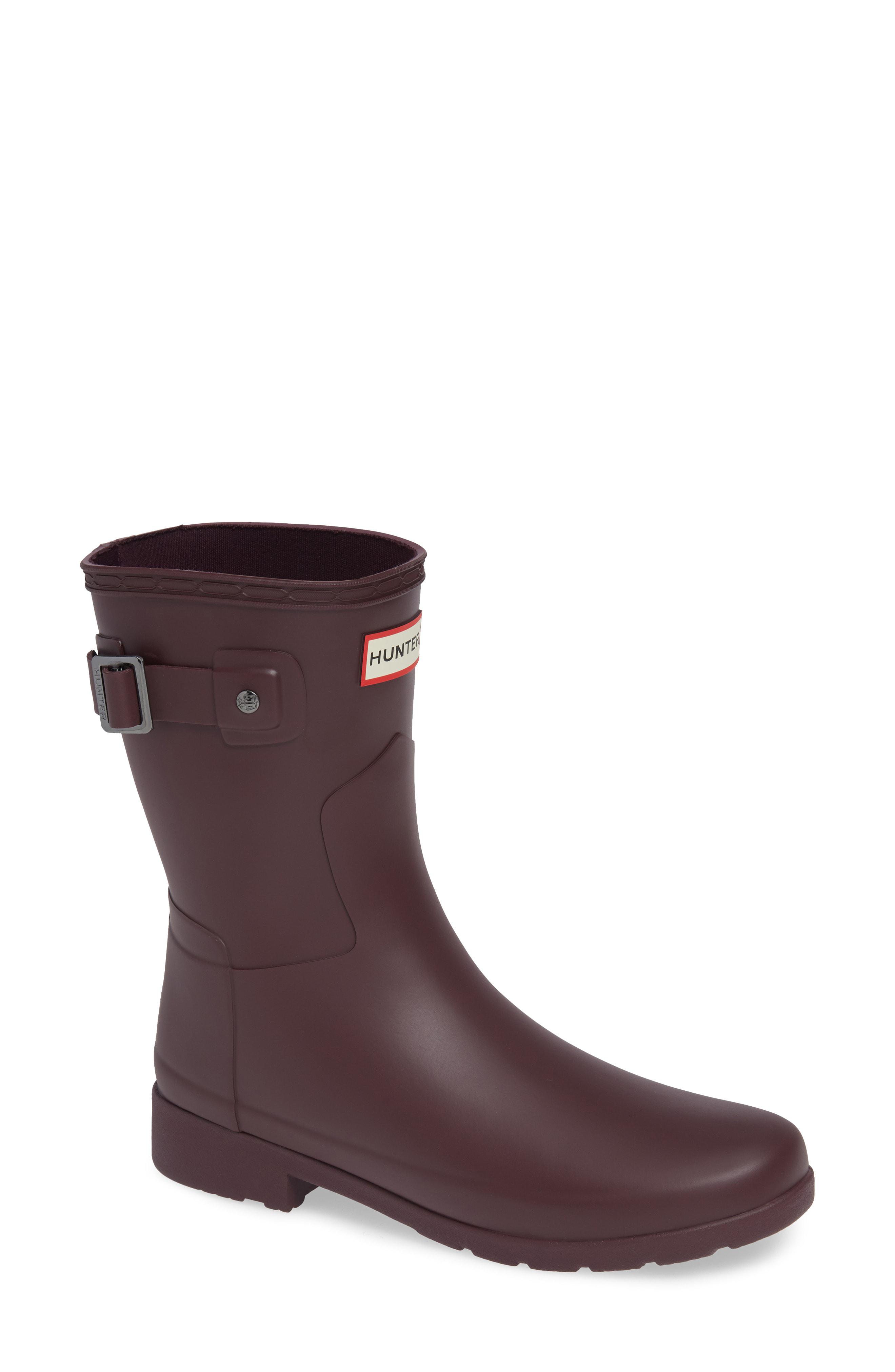 original refined short waterproof rain boot