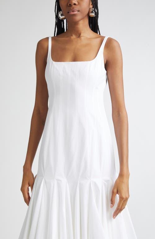 ワンピース JACQUEMUS WOMEN La Robe Agave Midi Dress White Jacquemus La Robe Agave Midi Dress | White | FARFETCH