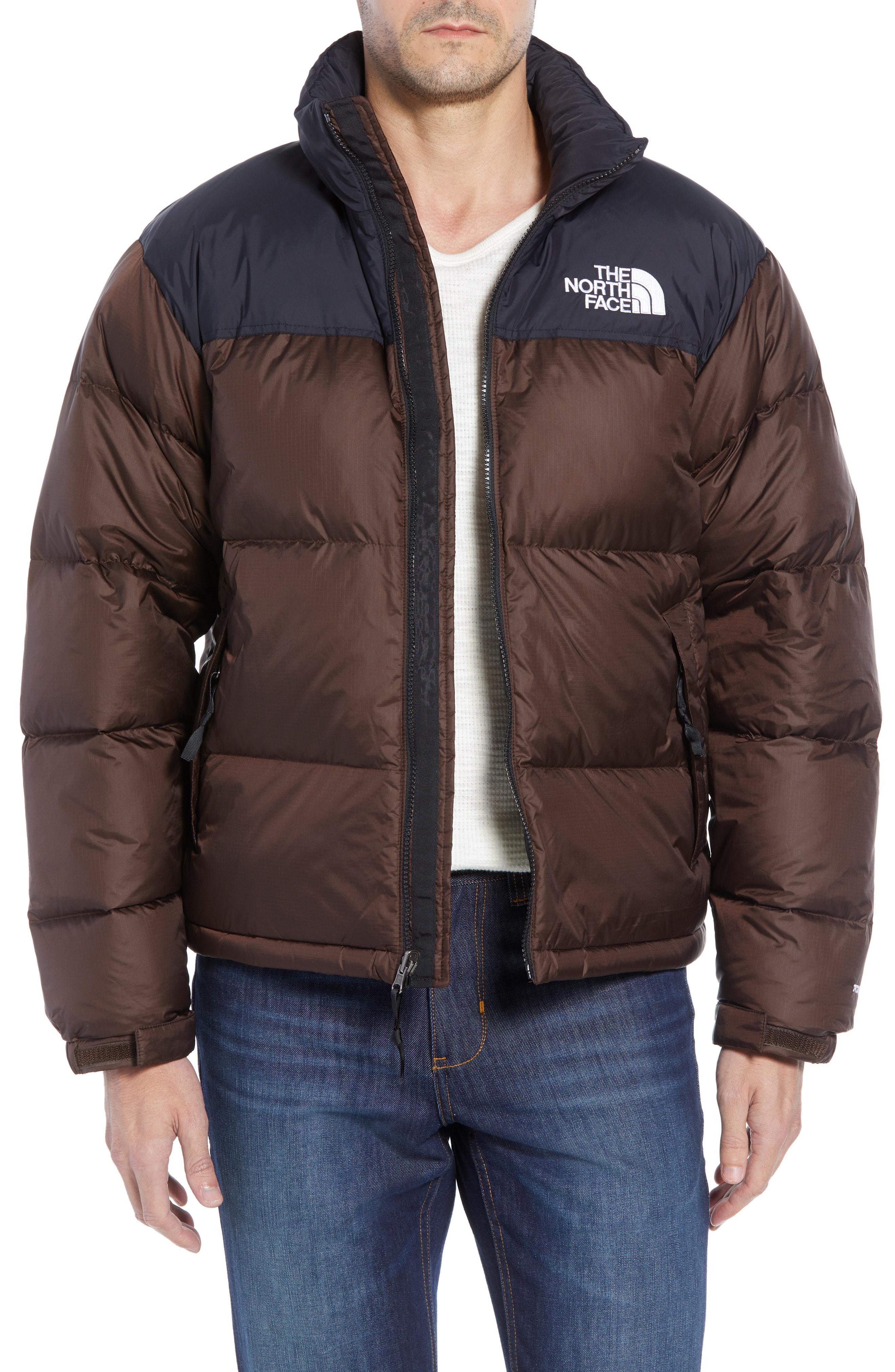 north face brown jacket