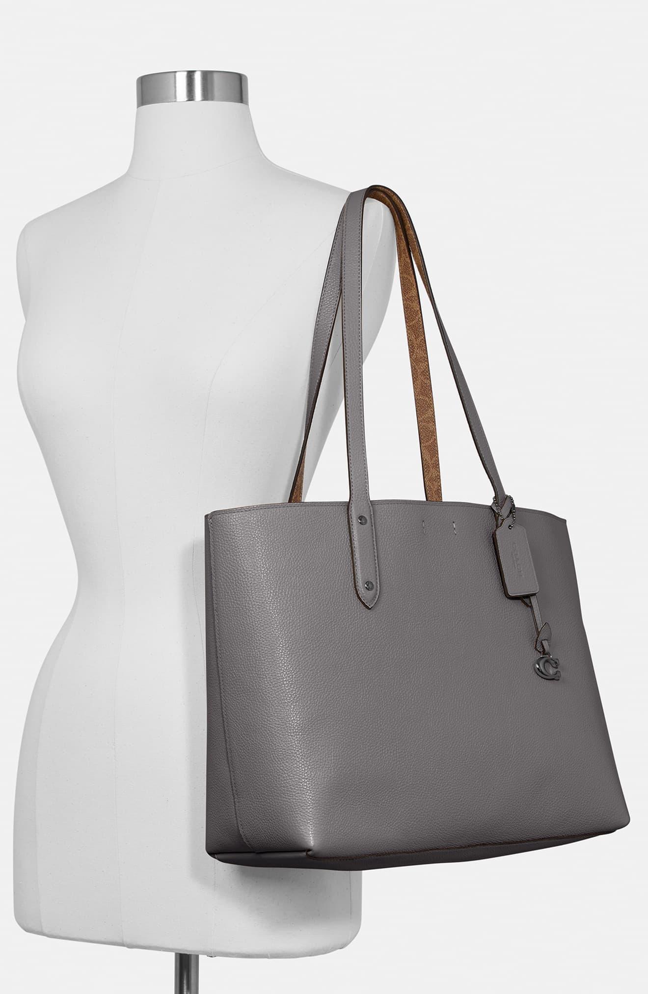 coach coated canvas tote