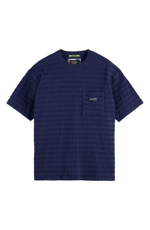 “Scotch & Soda” アートワークTシャツ Beige/Blue Scotch & Soda” アートワークTシャツ Beige/Blue Relaxed-fit