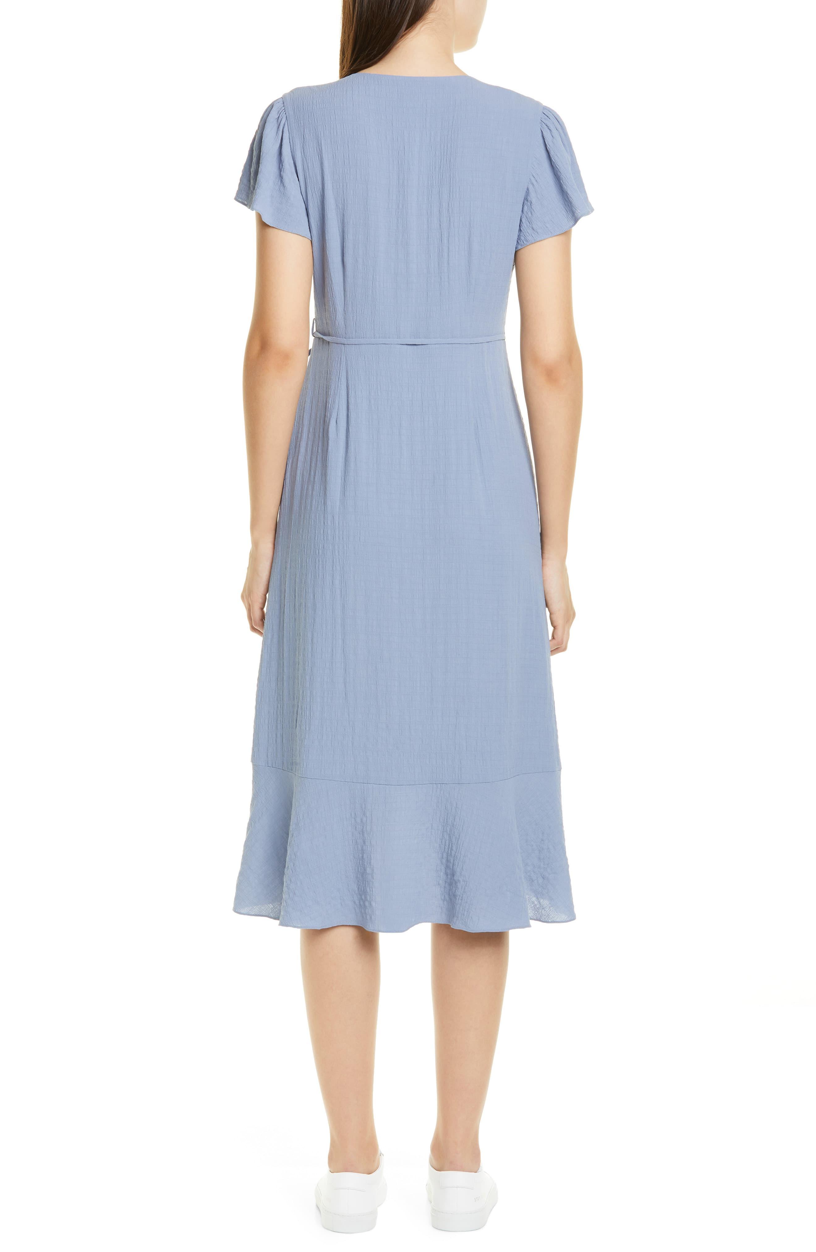 naples flutter sleeve wrap maxi