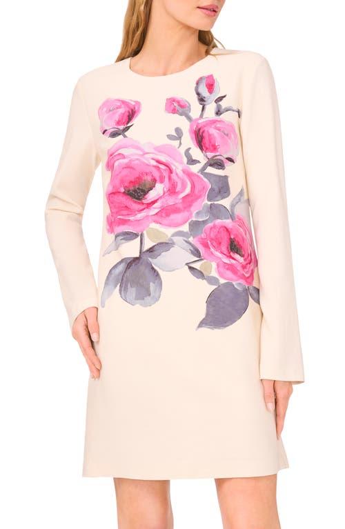 chinese dress ladies Ted Baker Floral Pleated A-Line Dress Pink Multicolor main image 0