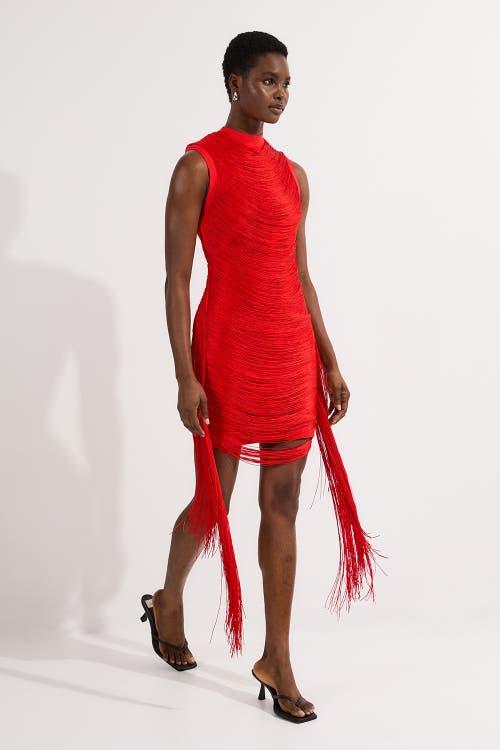 Designer Red Tassel Dresses for Women - Up to 61% off | Lyst