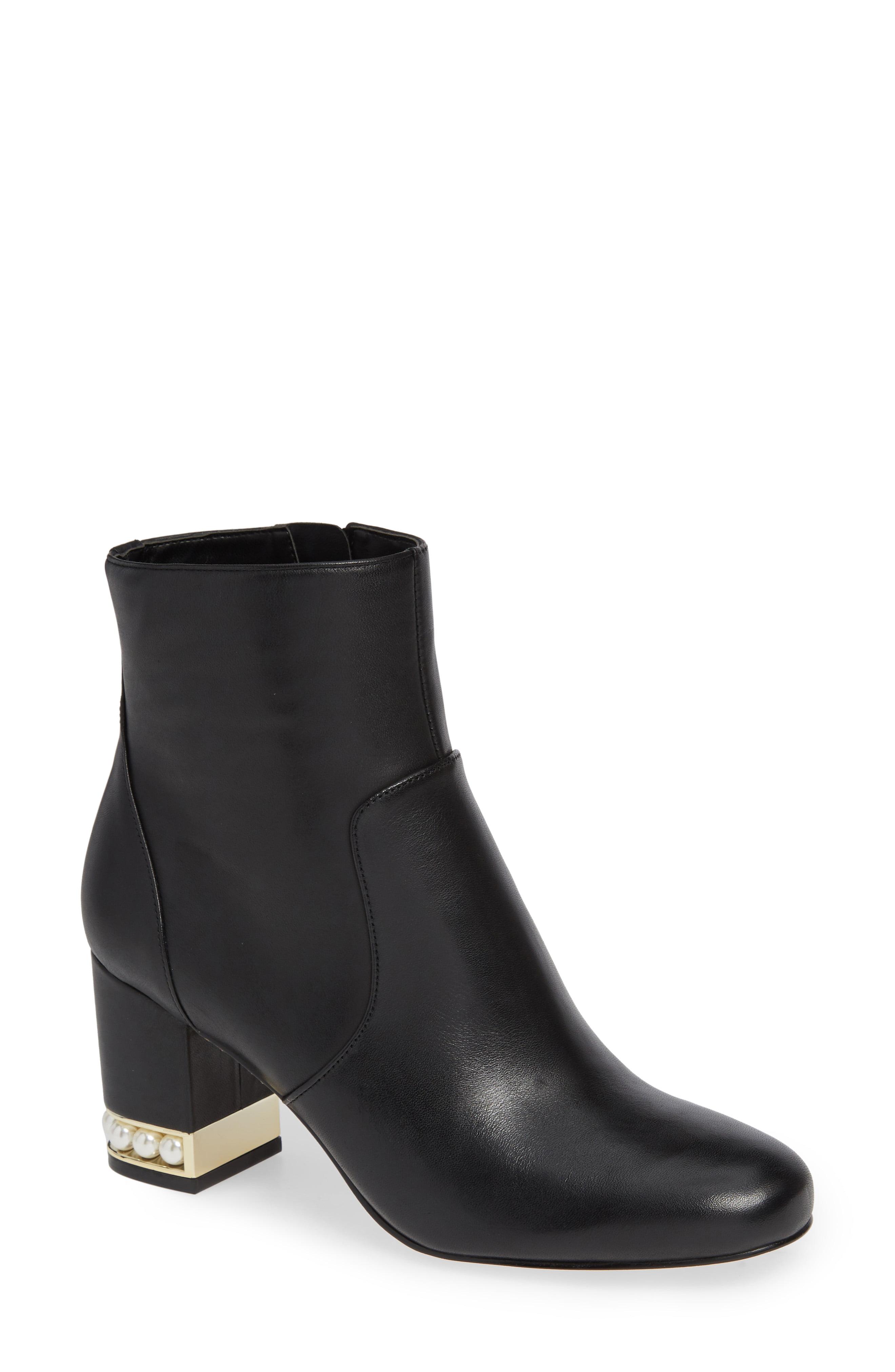 sadie pearl heel bootie