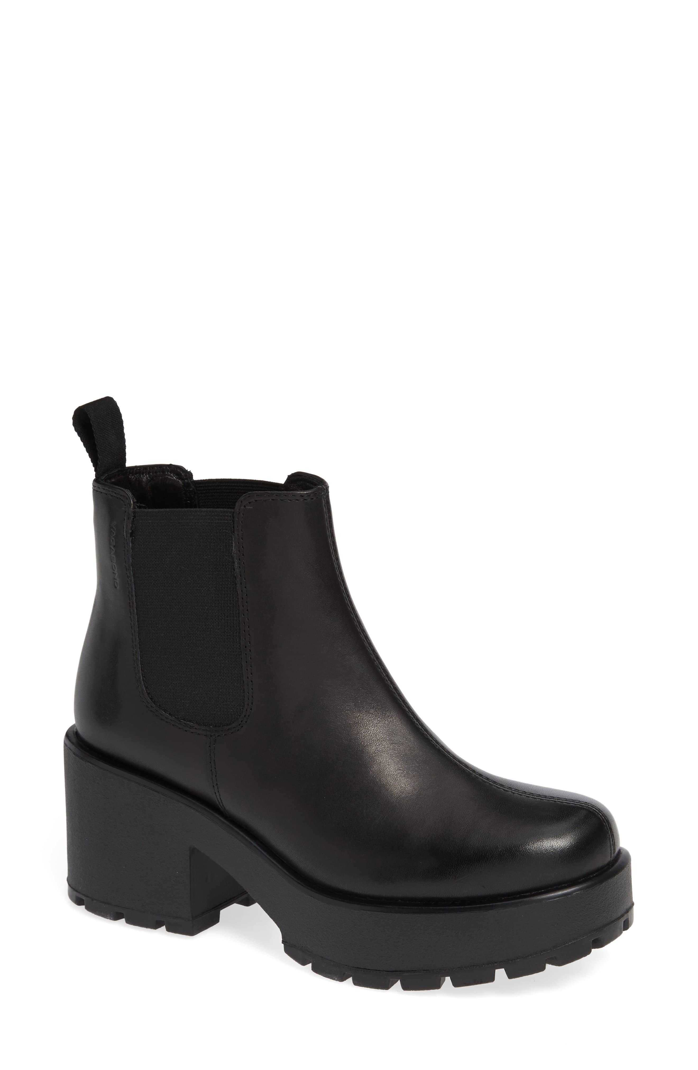 dioon platform chelsea bootie