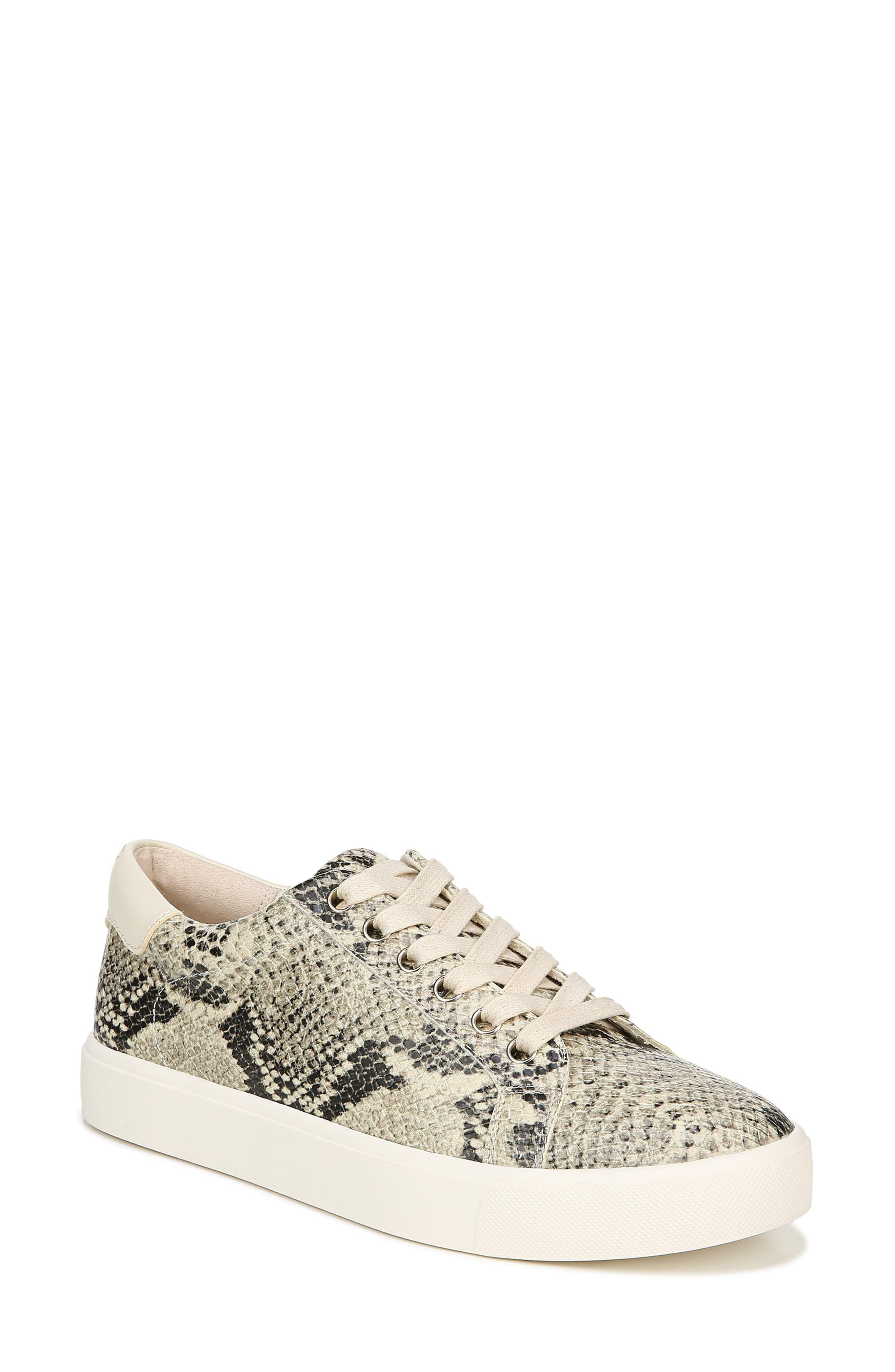 Sam Edelman Synthetic Ethyl Snake Print Lace-up Sneakers - Save 17% - Lyst