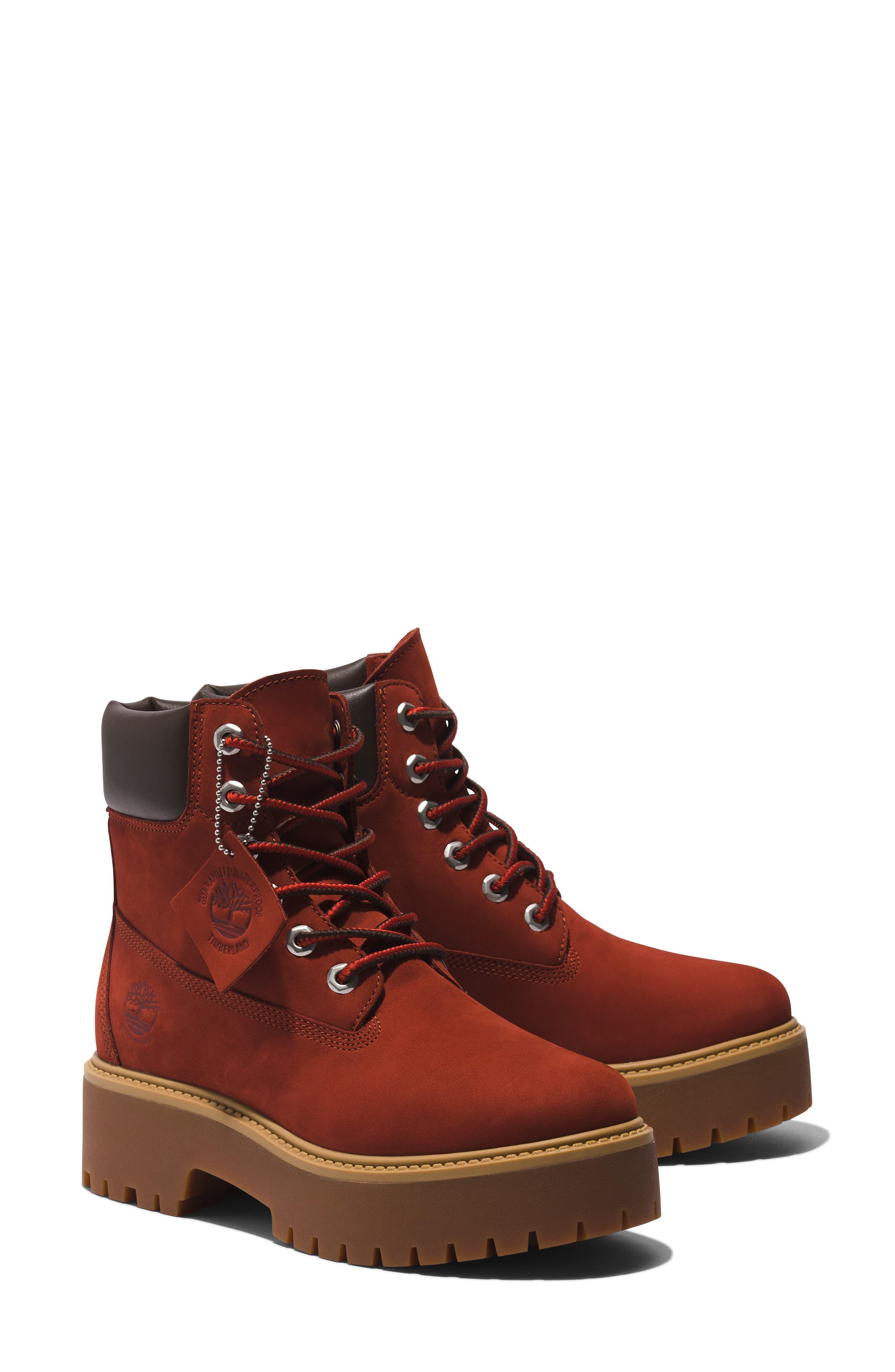 Timberland boots bordeaux top