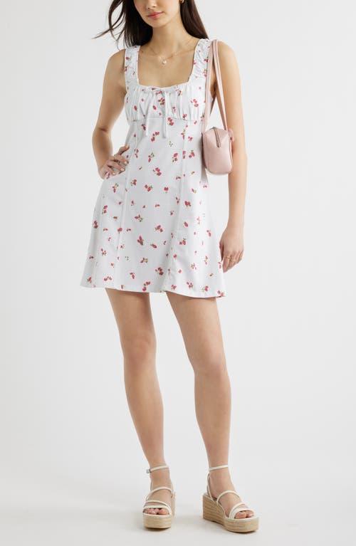coco linen dress Coco Blanc Tan Flowy Linen Dress main image 1