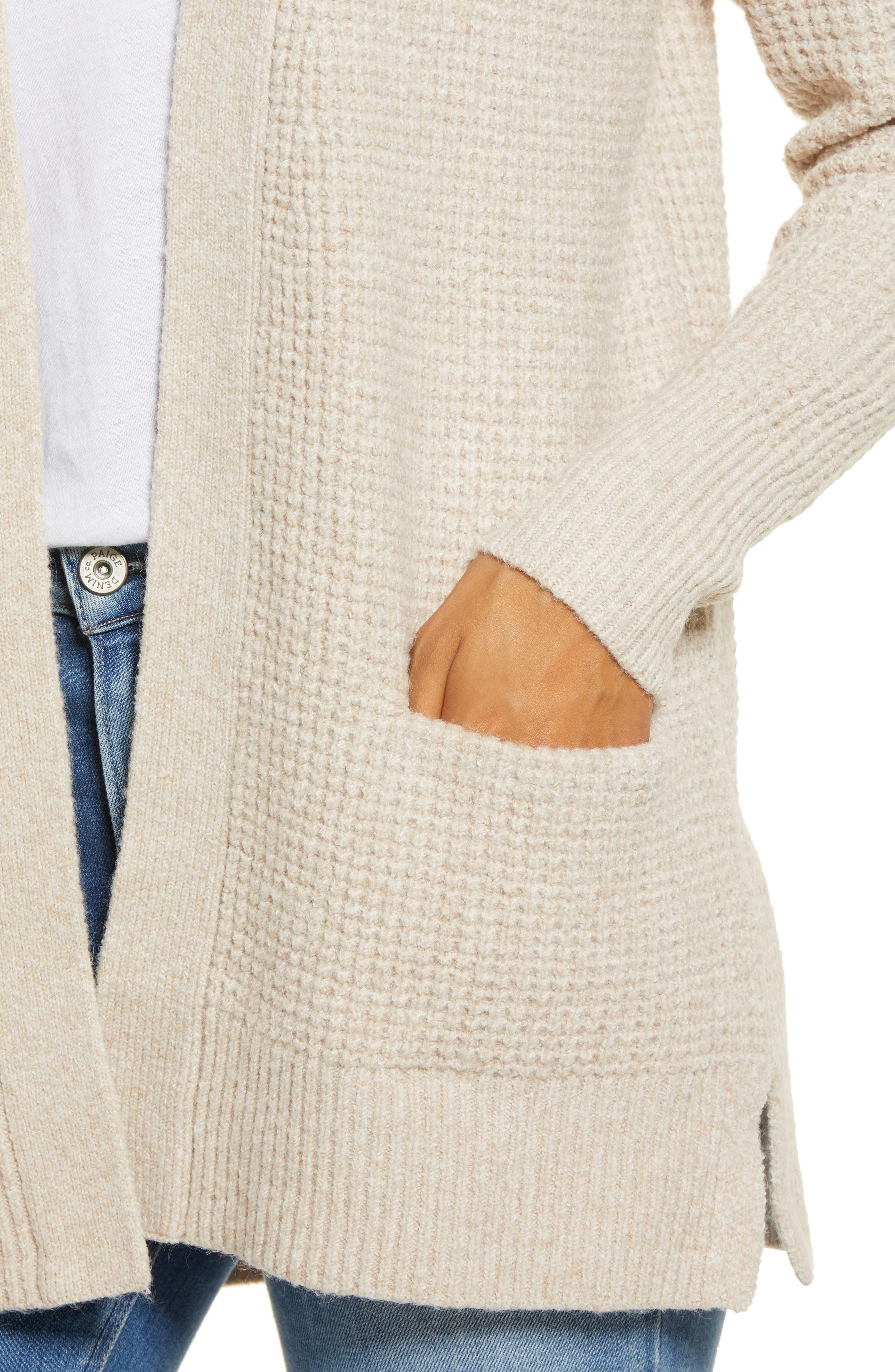 Caslon Caslon(r) Open Front Cardigan 