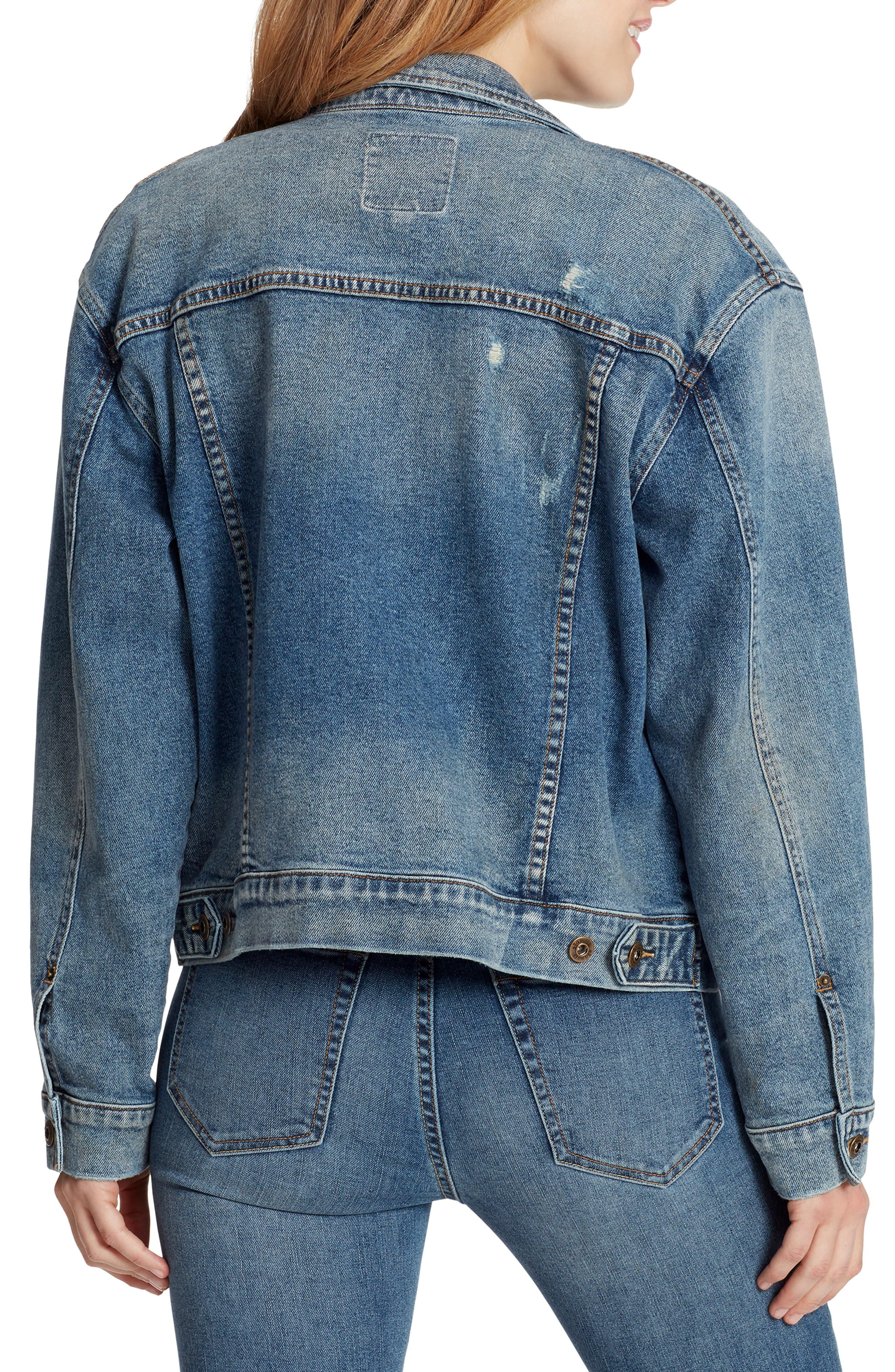bardot denim jacket