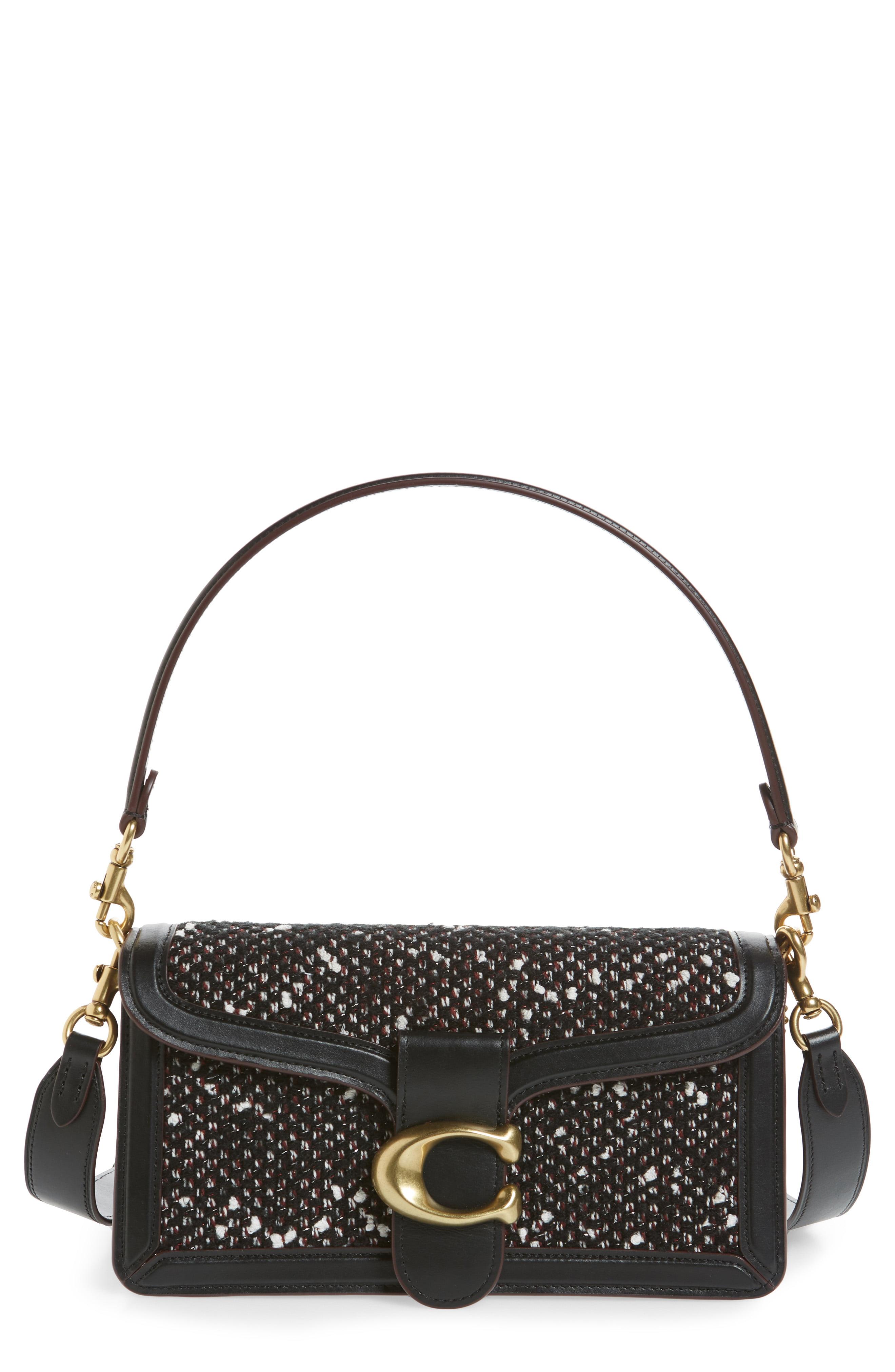coach tweed handbag