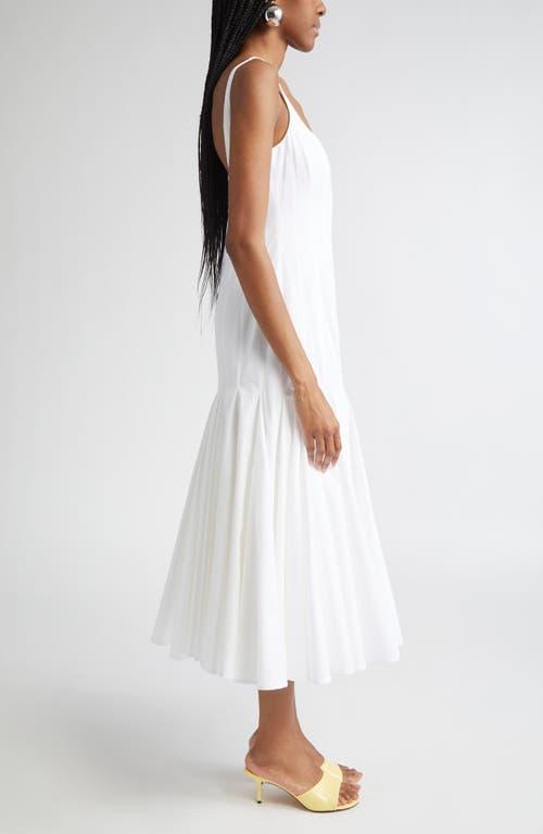 【送料&関税込】Jacquemus la Robe Agave White Sleeveless Lon Jacquemus La Robe Agave Midi Dress | White | FARFETCH