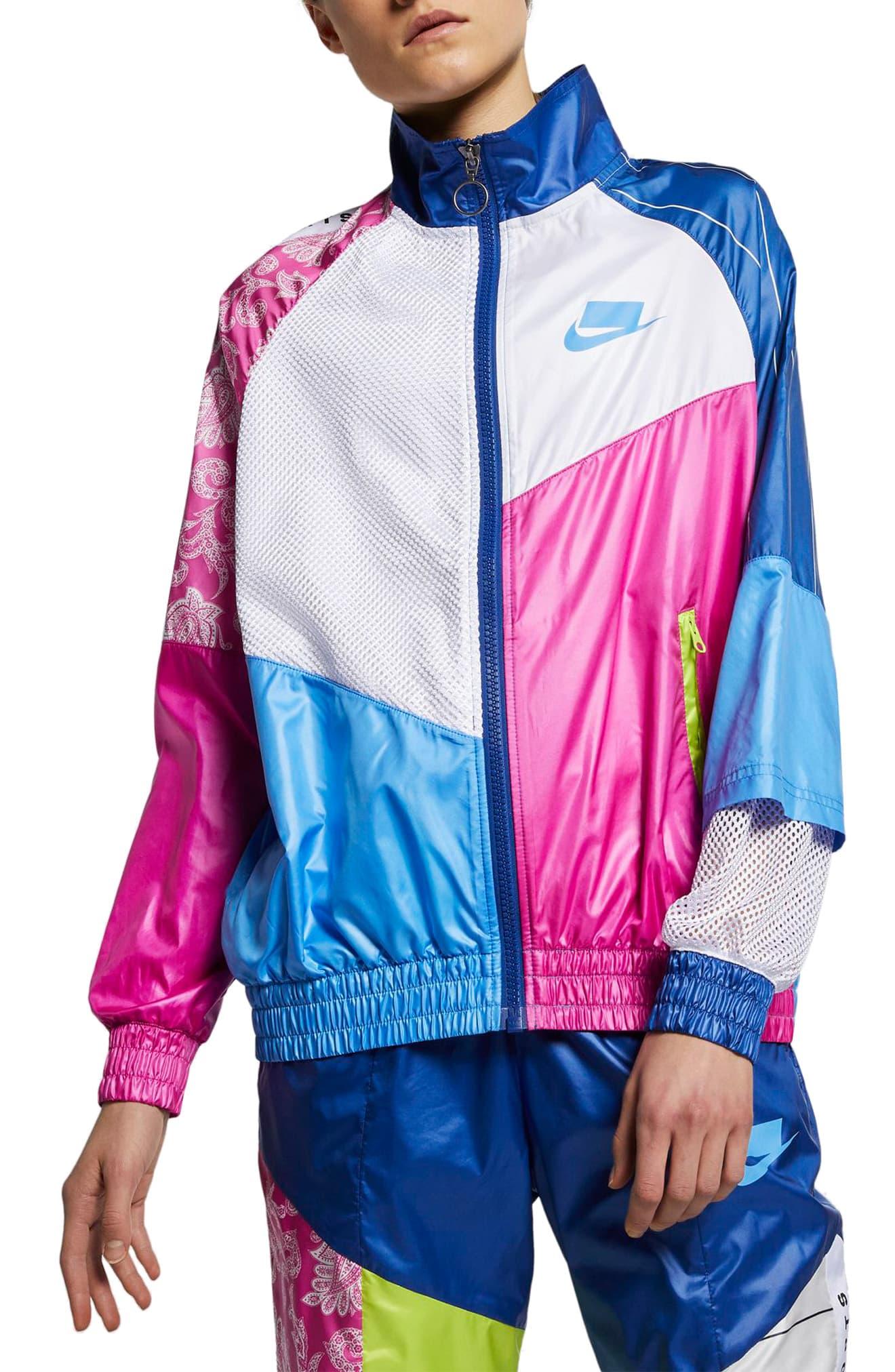 nike sportswear woven track jacket