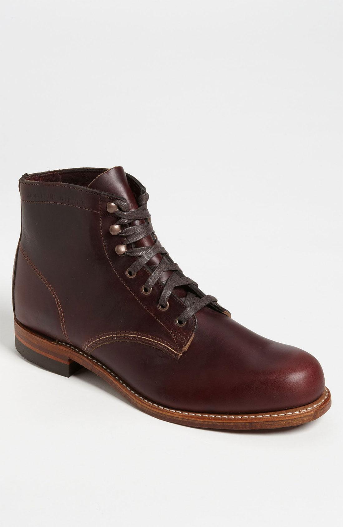 wolverine 1000 mile plain toe boot