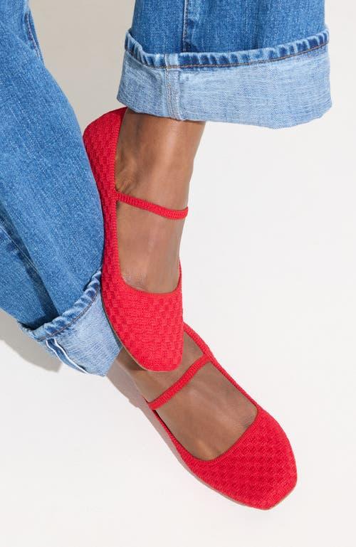 Rothy's The Max Square Mary Jane in Red Lyst