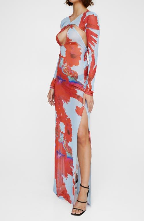 mixed media dress long sleeve Shirt Mix Midi Dress Large