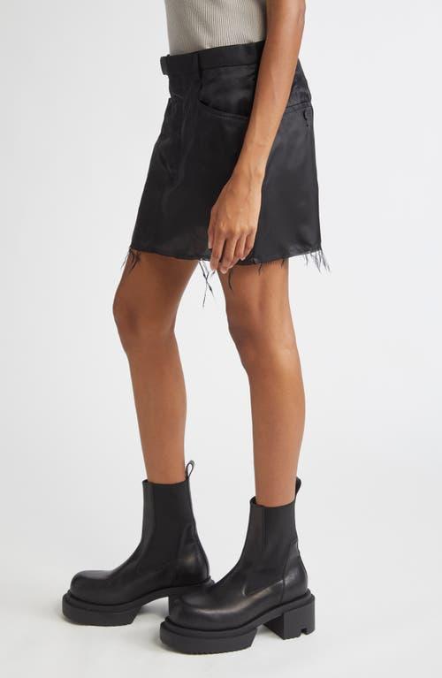 ミニスカート RICK OWENS Women Mini Skirts RP01E7331P09 Black Mini Skirt in Black – SVRN