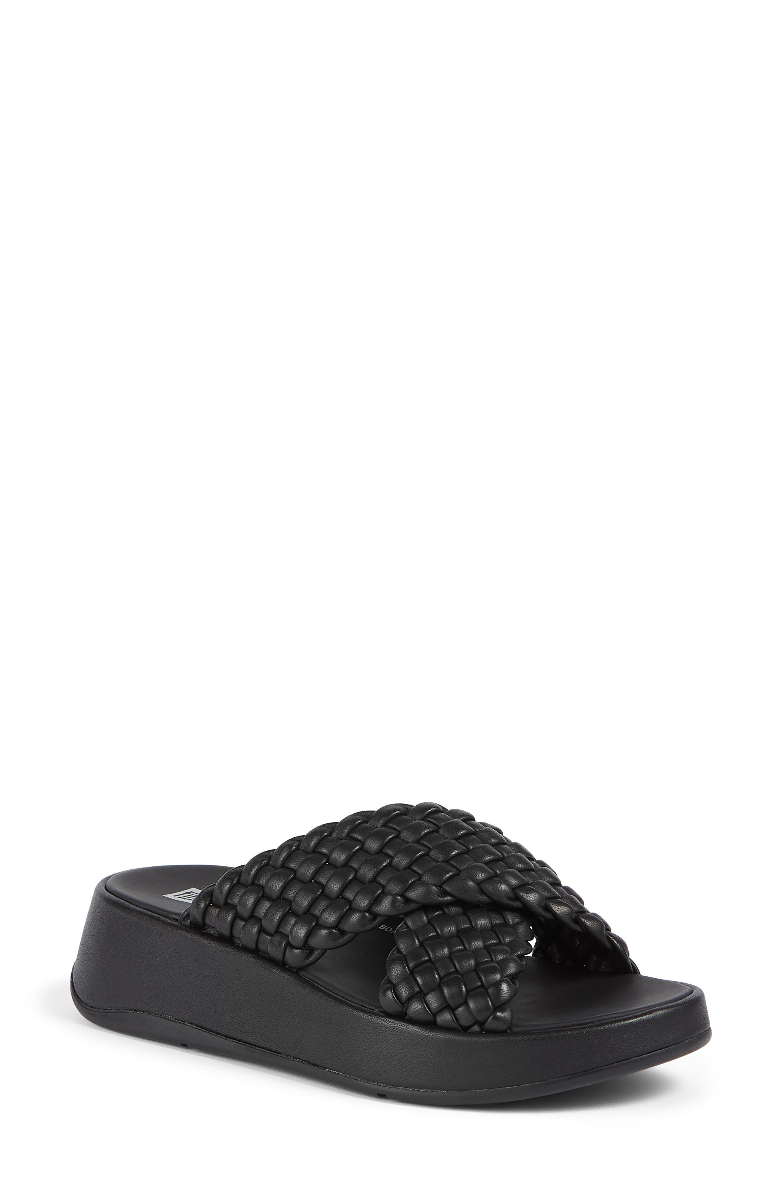 Fitflop Fmode Platform Slide Sandal in Black Lyst
