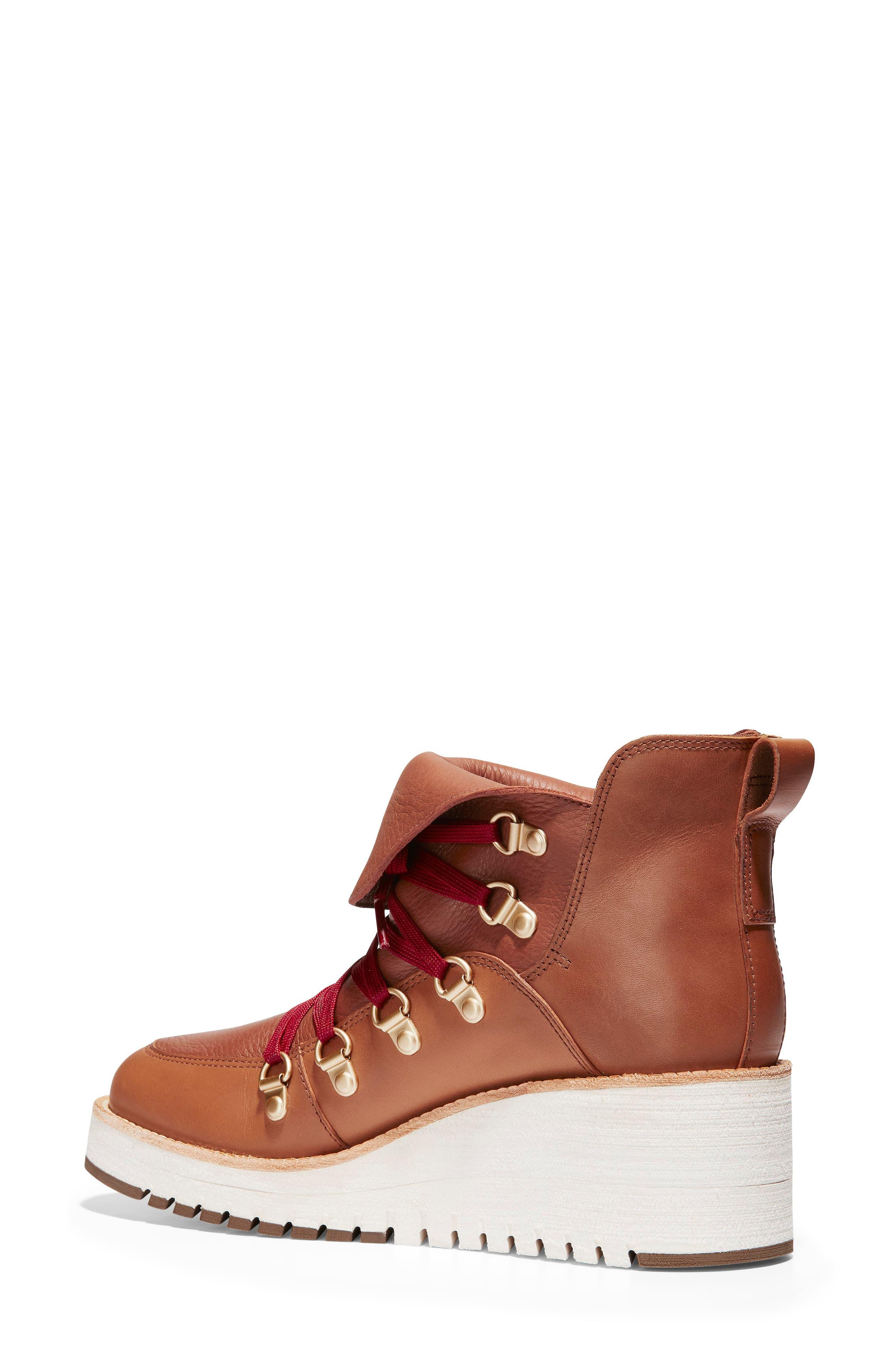 cole haan wedge booties