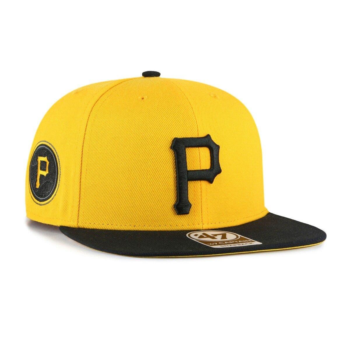 '47 Pittsburgh Pirates 2023 City Connect Captain Snapback Hat At ...