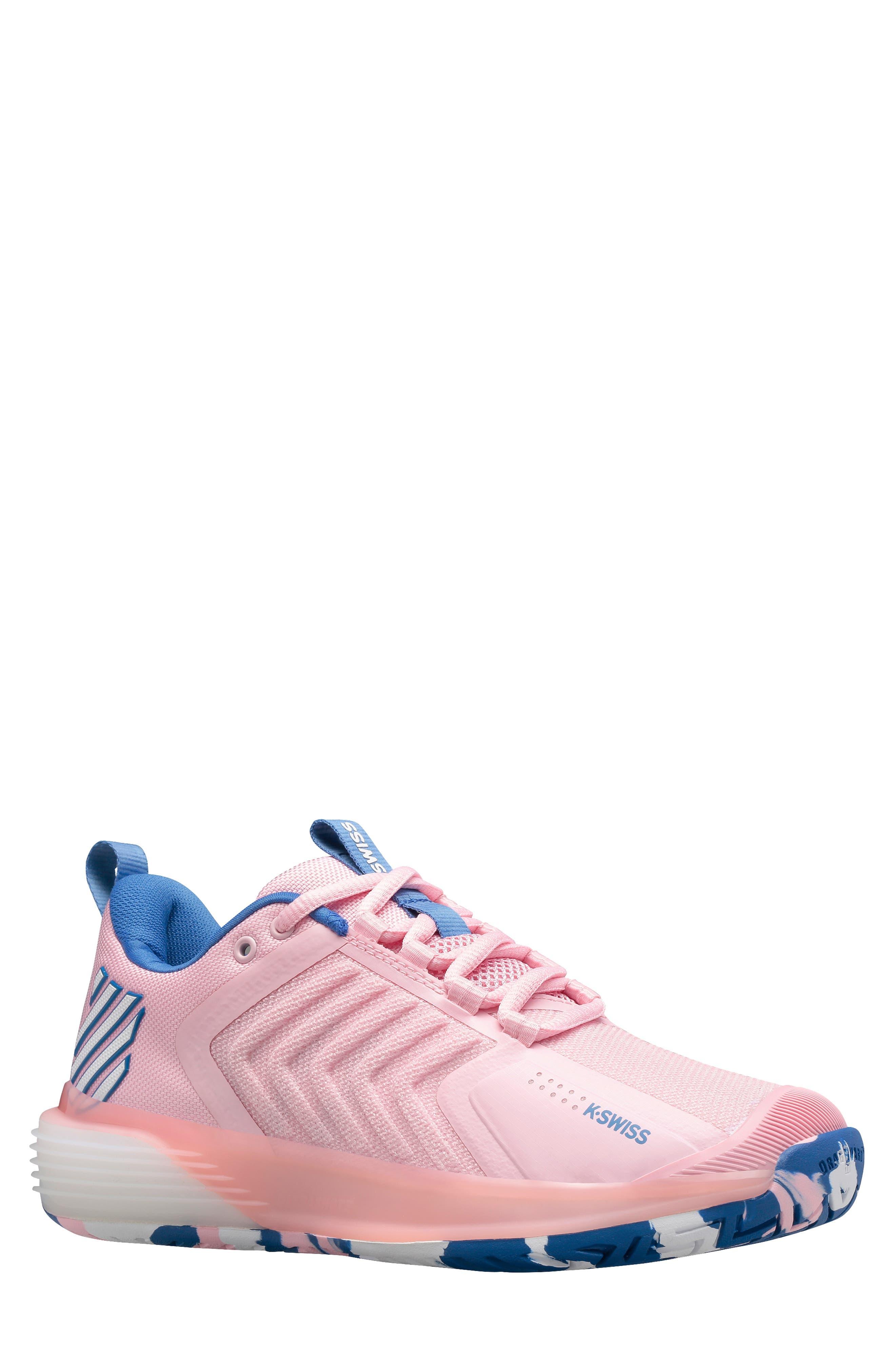 Kswiss Ultrashot 3 Tennis Shoe in Pink Lyst