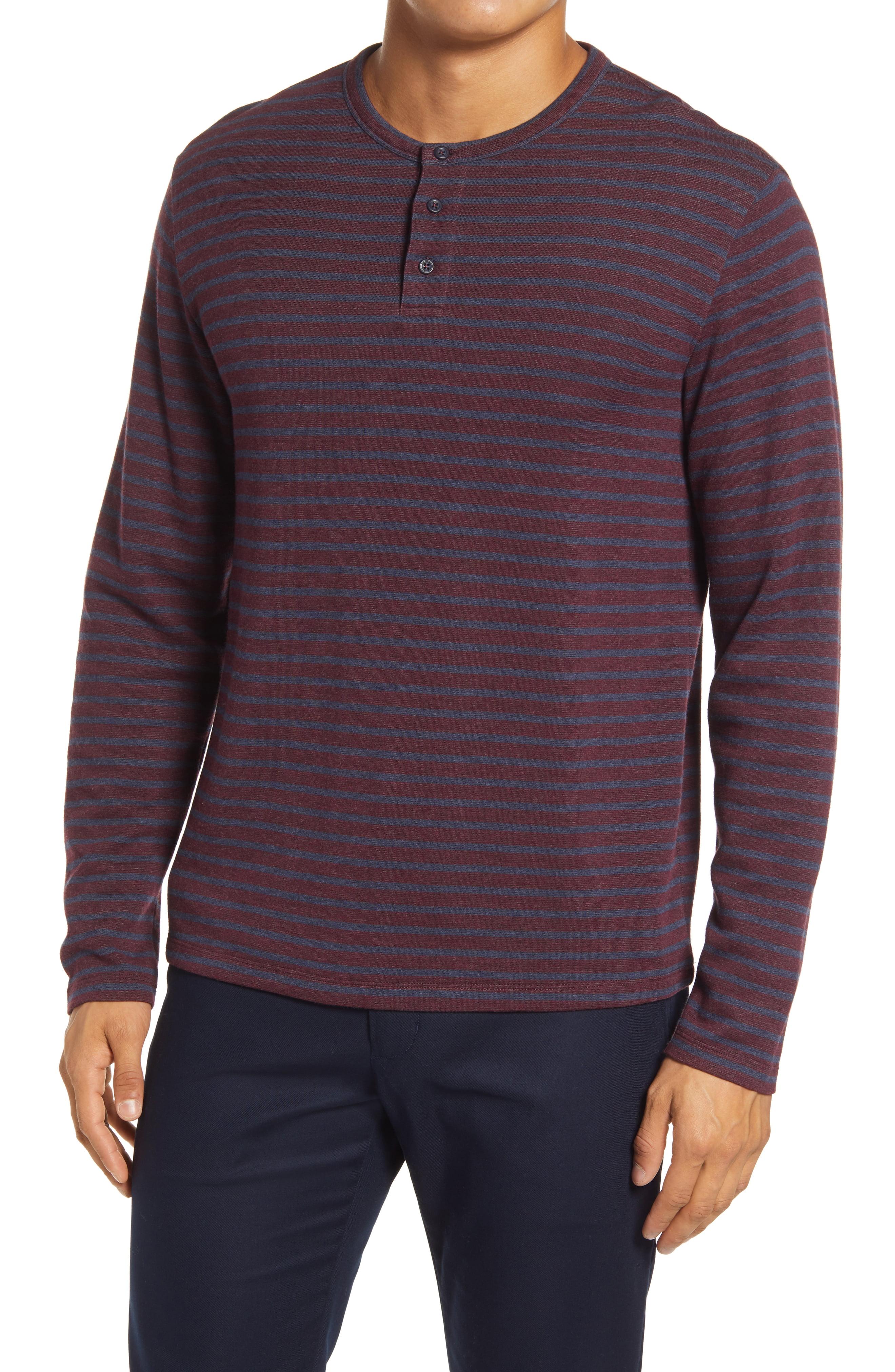 long sleeve t shirt henley