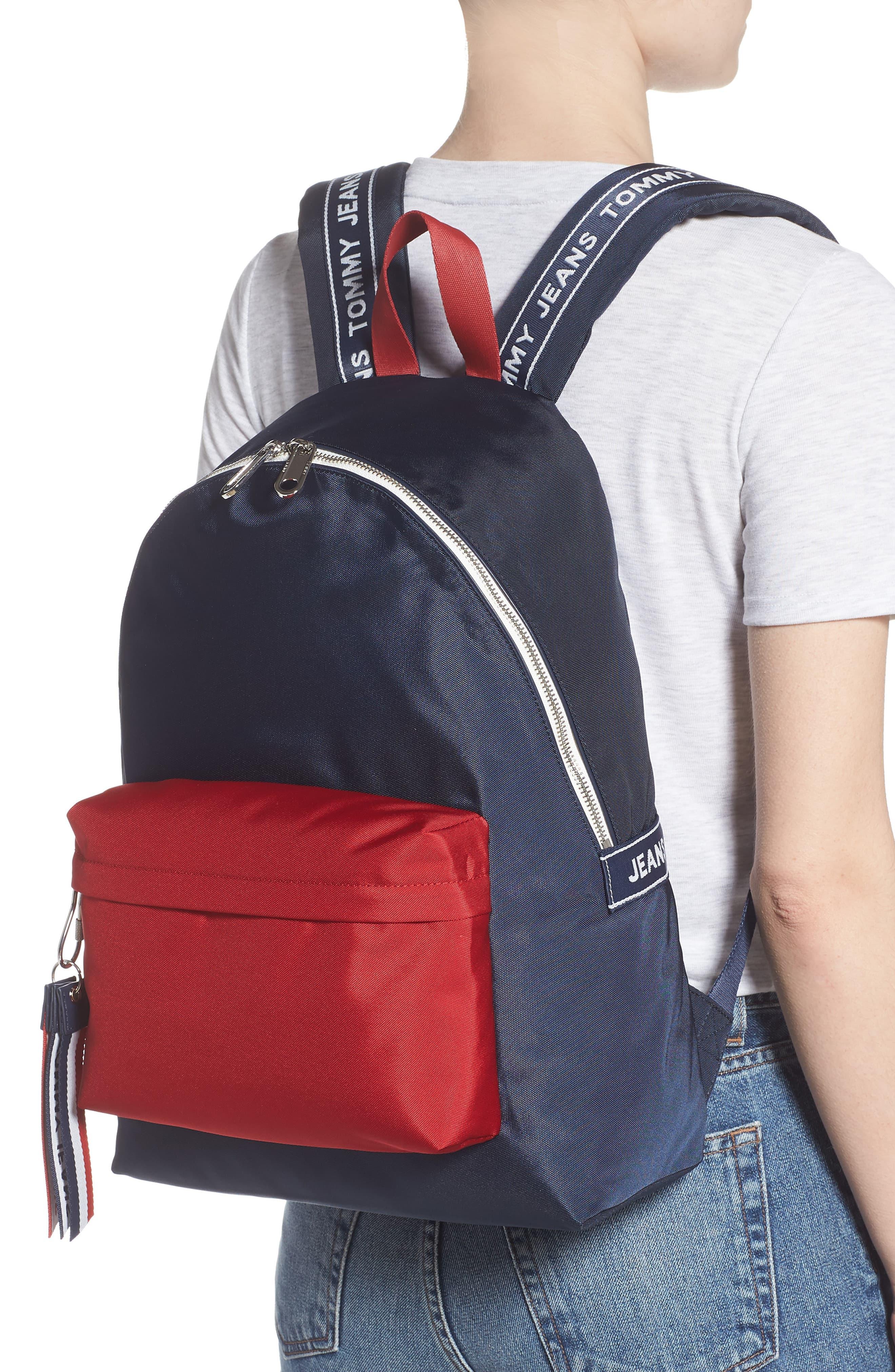 tommy hilfiger clear backpack