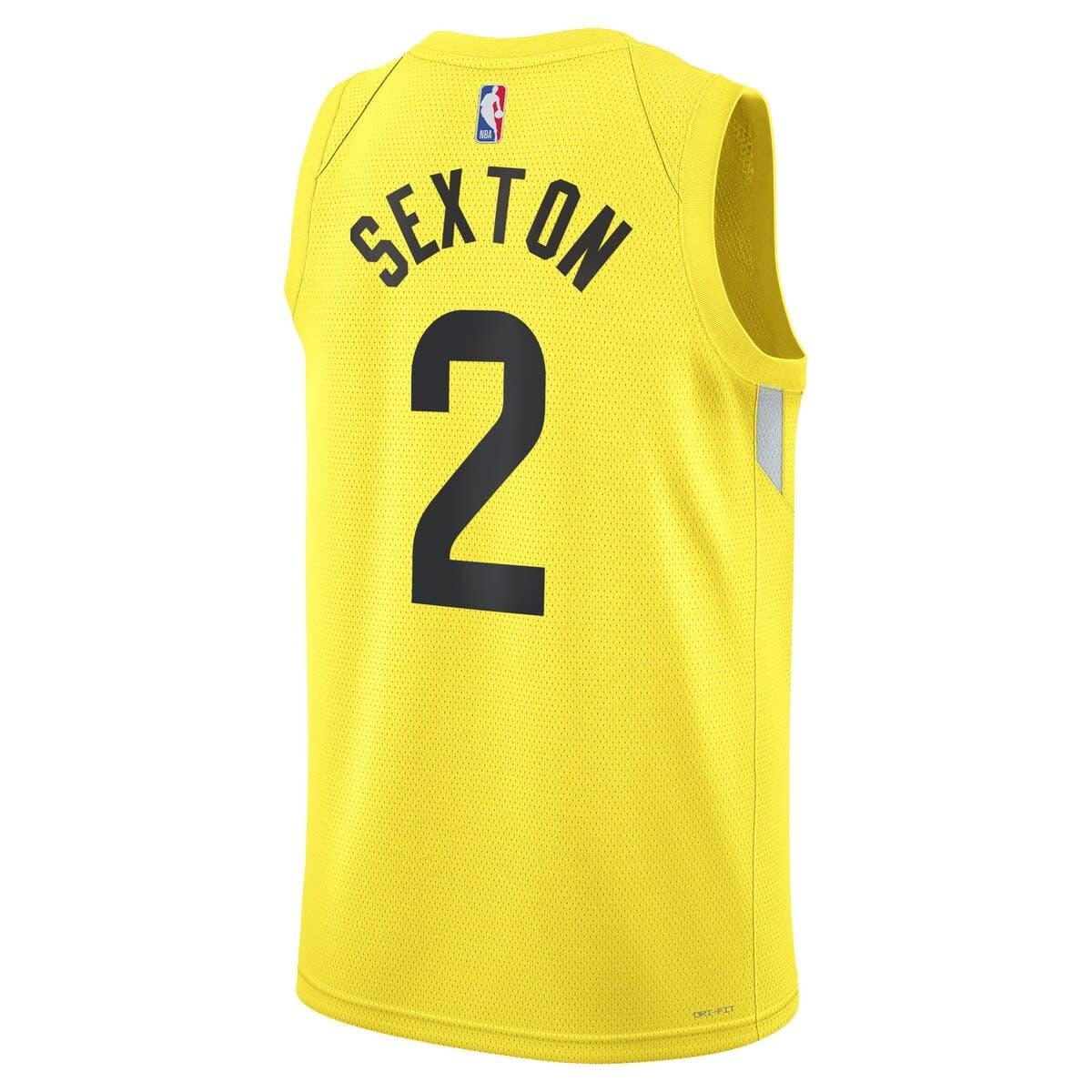 Collin Sexton Cleveland Cavaliers Jordan Brand 2020/21 Swingman Jersey -  Statement Edition - Black