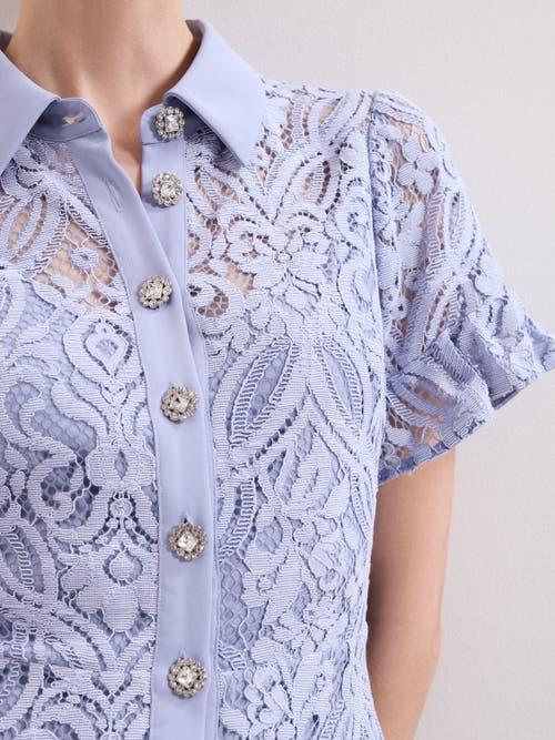 shona joy lace high neck dress Shona Joy main image 1