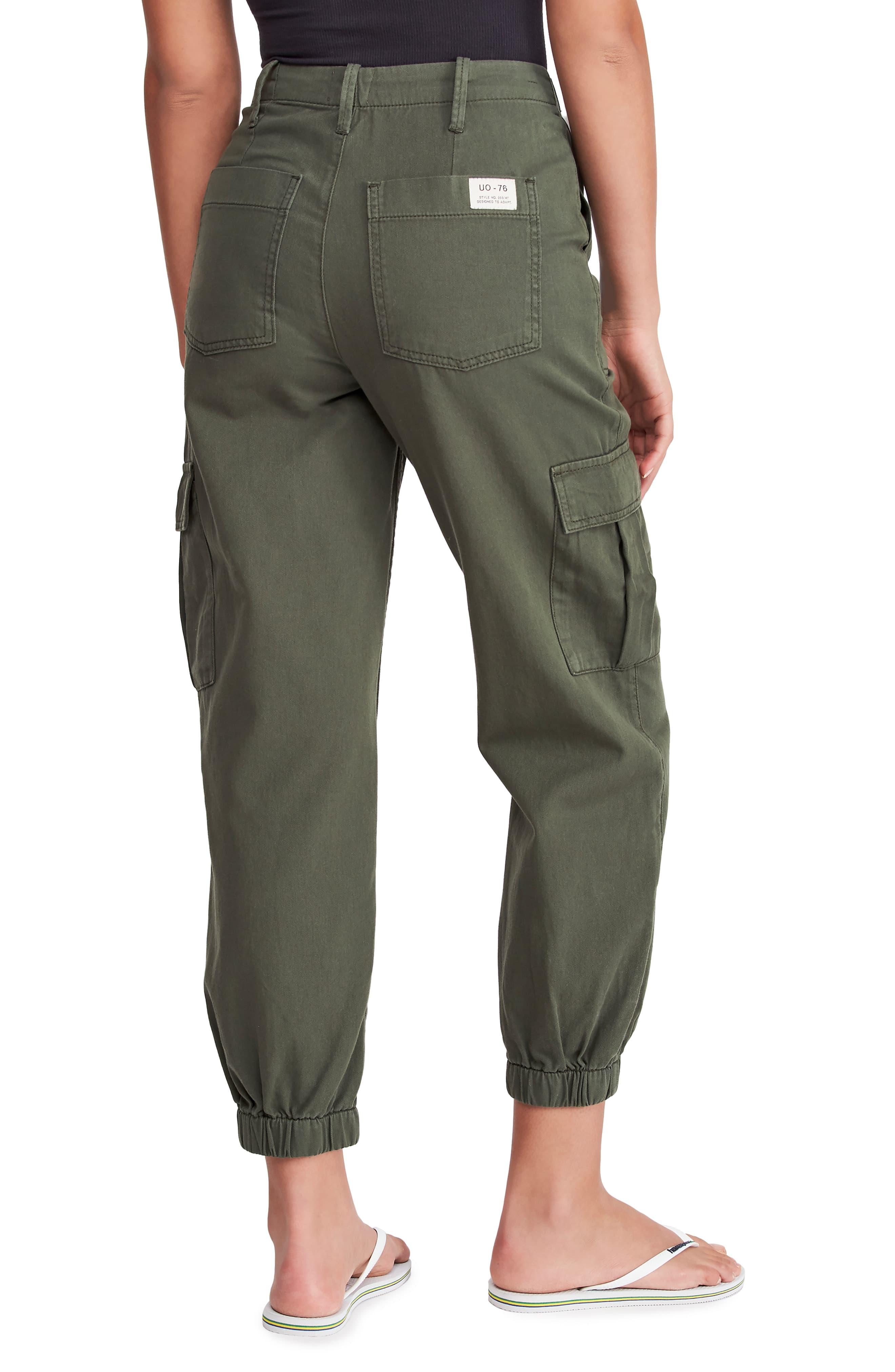 bdg slate cargo trousers