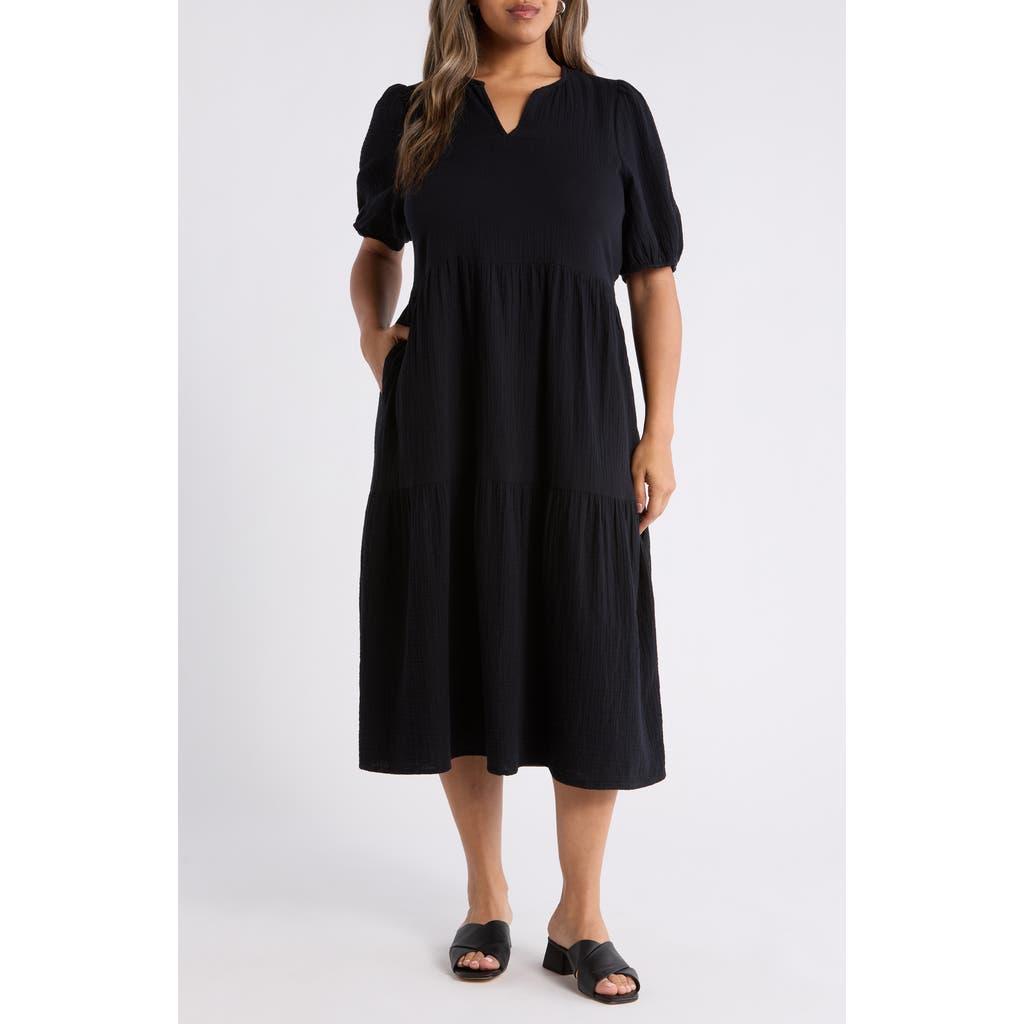 sachin and babi light blue dress Caslon Embroidered Cotton Dress, $69 | Nordstrom