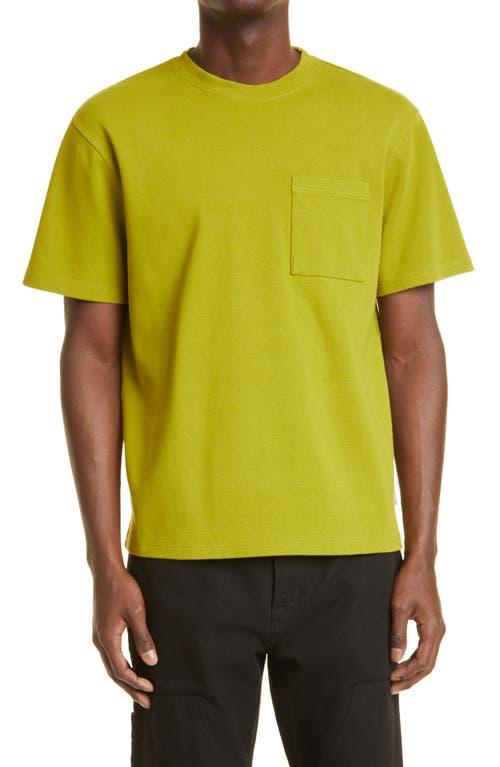 【関税込み】AFFXWRKS グリーン Stasis Tシャツ Green Stasis T-Shirt by AFFXWRKS on Sale