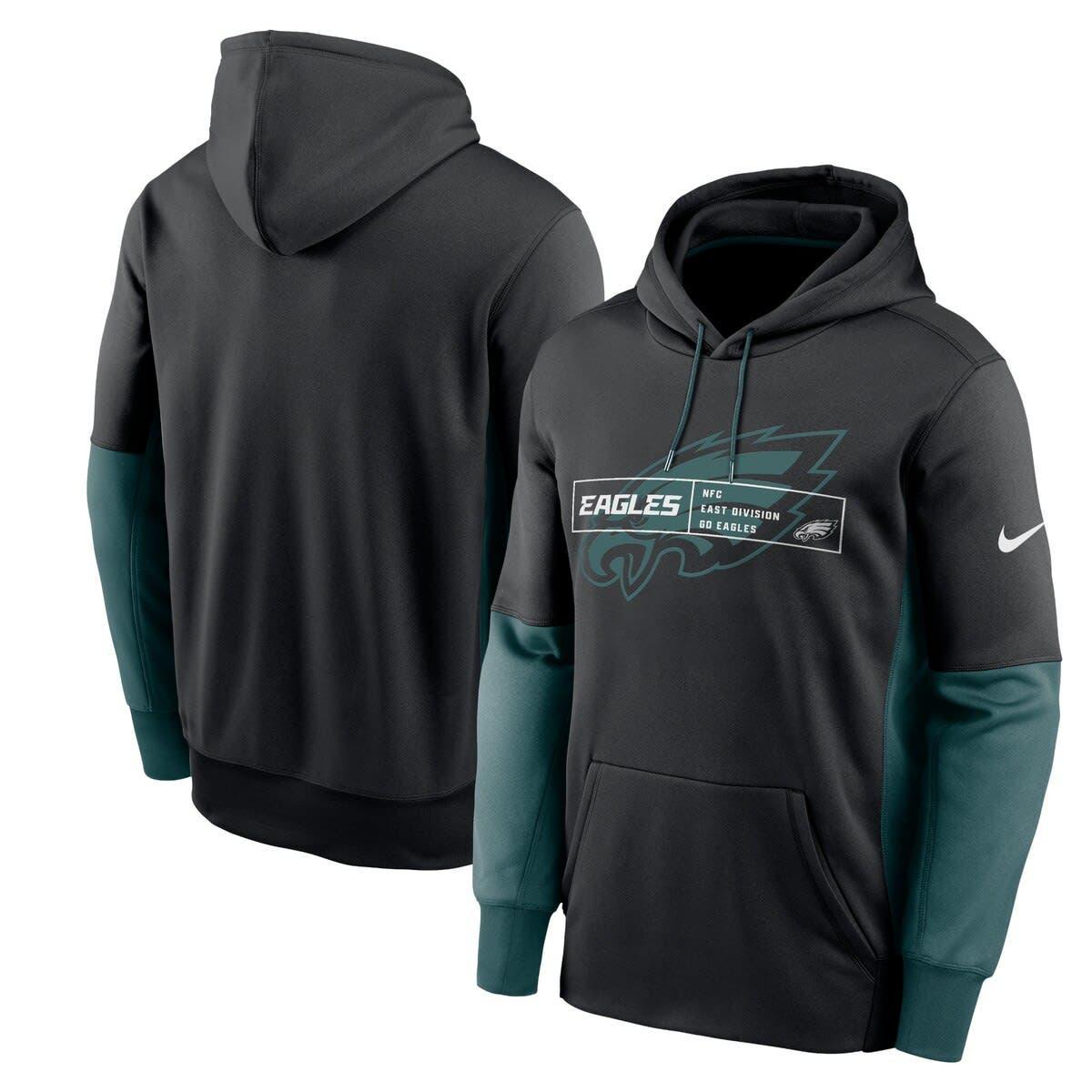 Men's Nike Midnight Green Philadelphia Eagles Performance Team Pullover  Hoodie