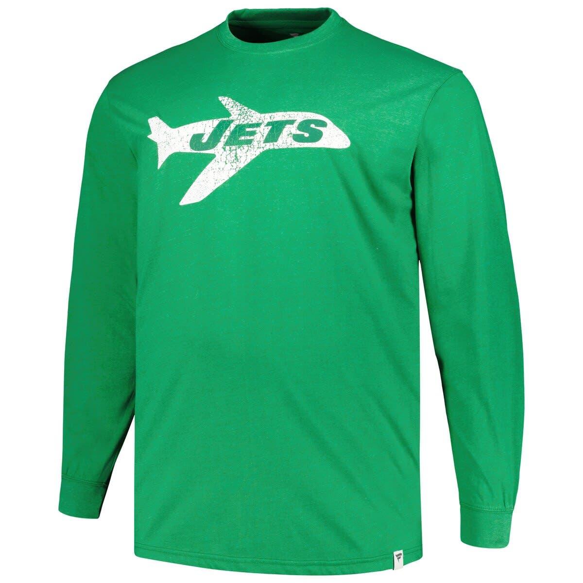 Profile New York Jets Big & Tall Throwback Long Sleeve T-shirt At Nordstrom  in Green for Men